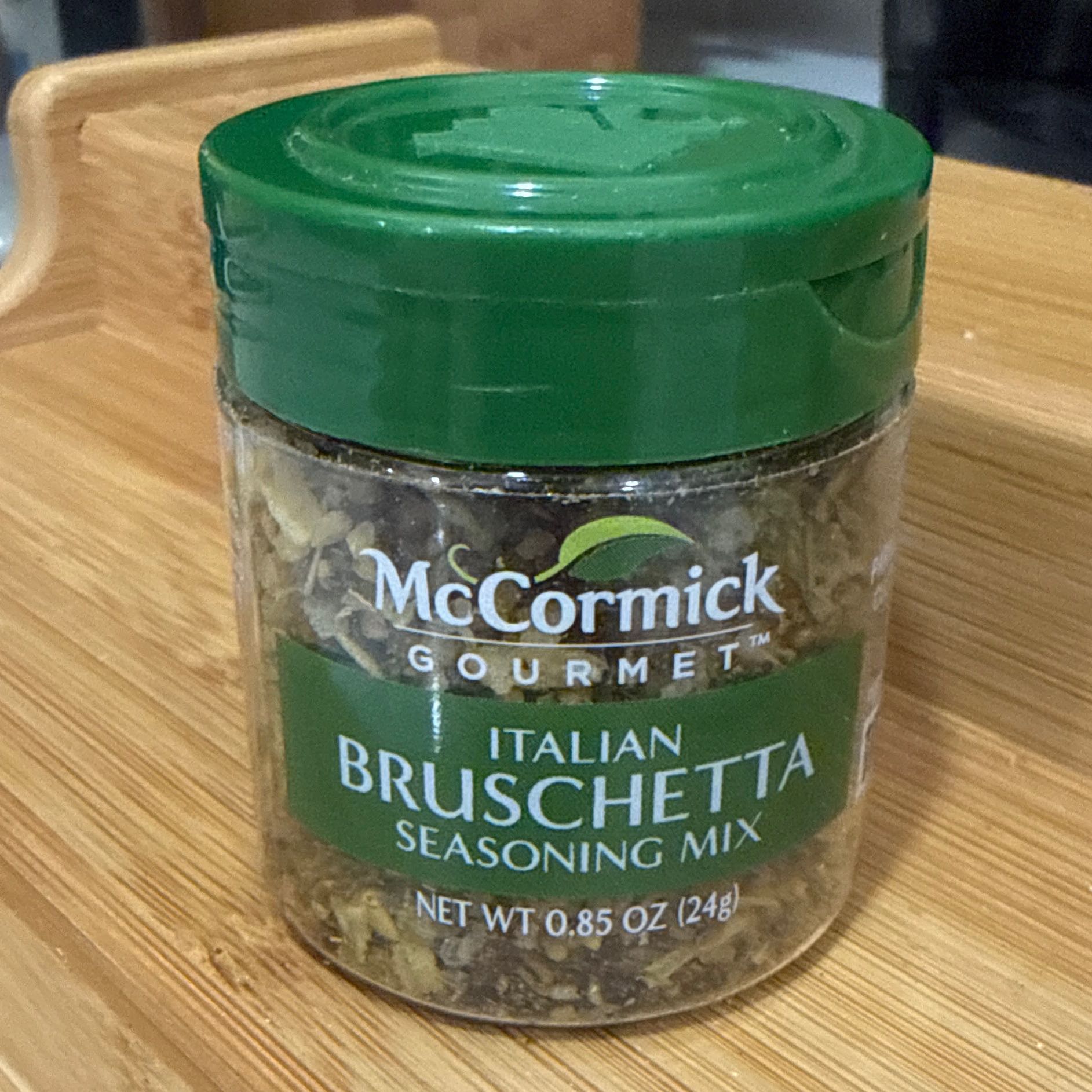 Brushetta seasoning mic