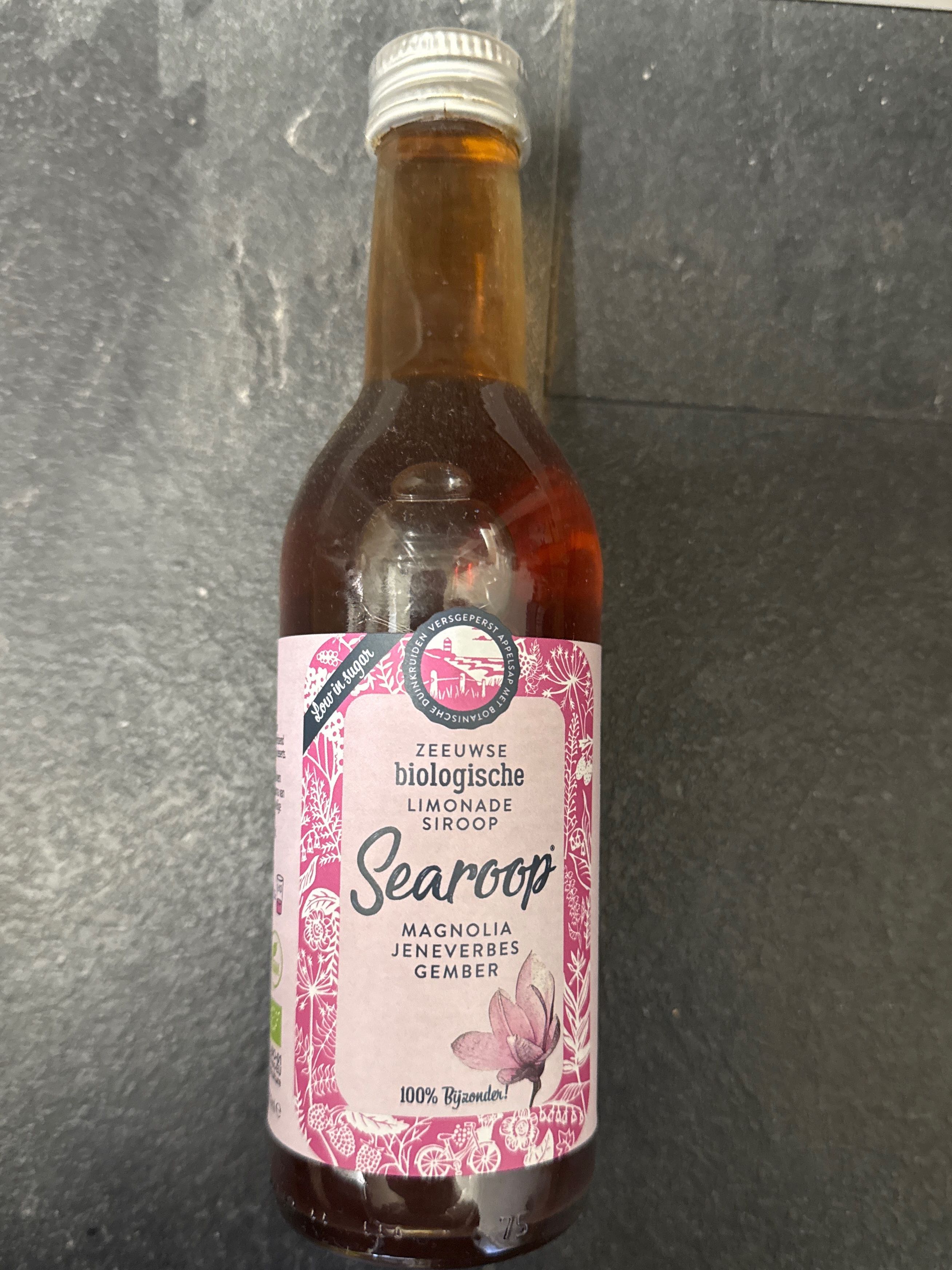 Siroop magnolia jeneverbes gember