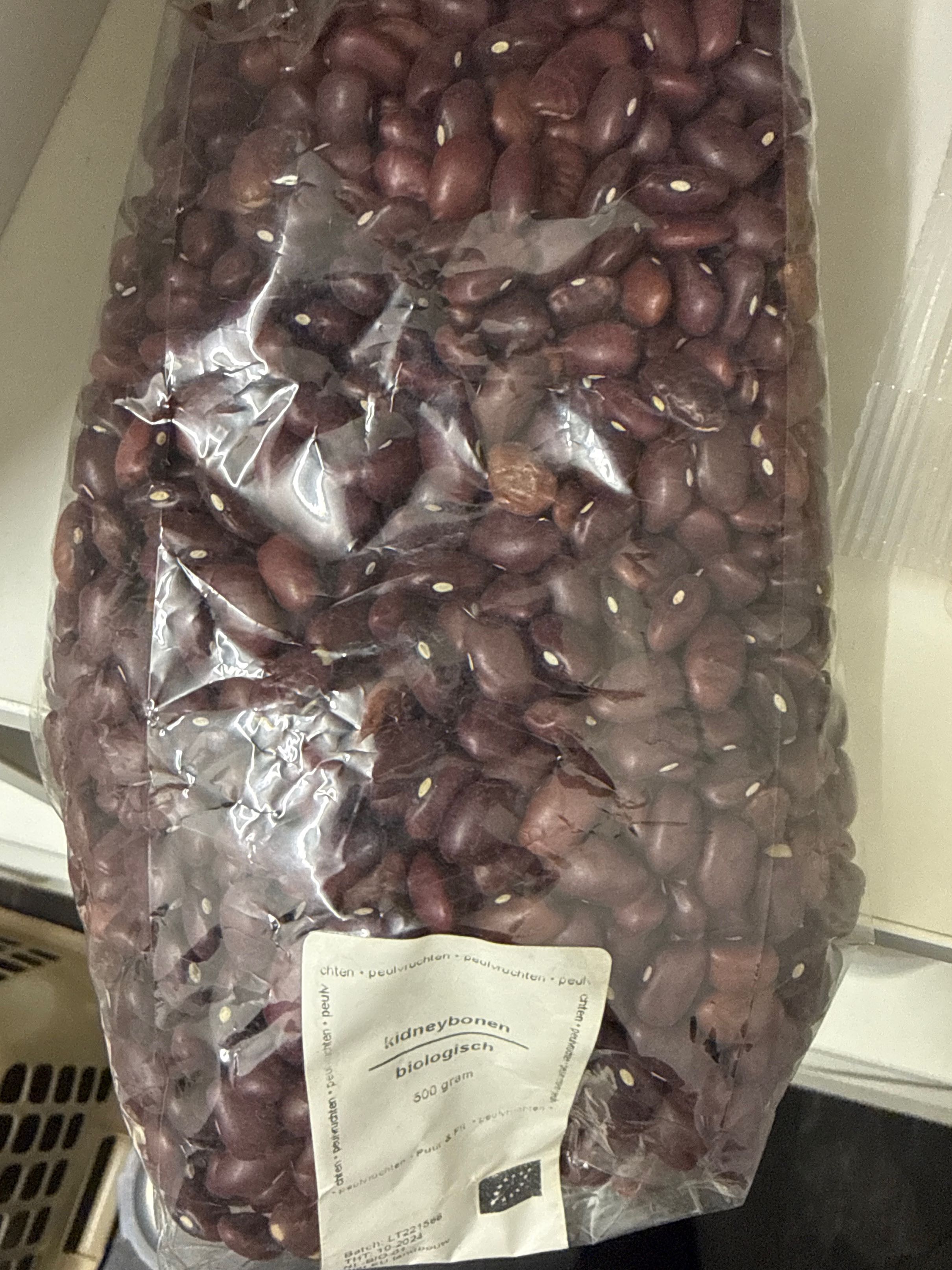 Kidneybonen gedroogd bio