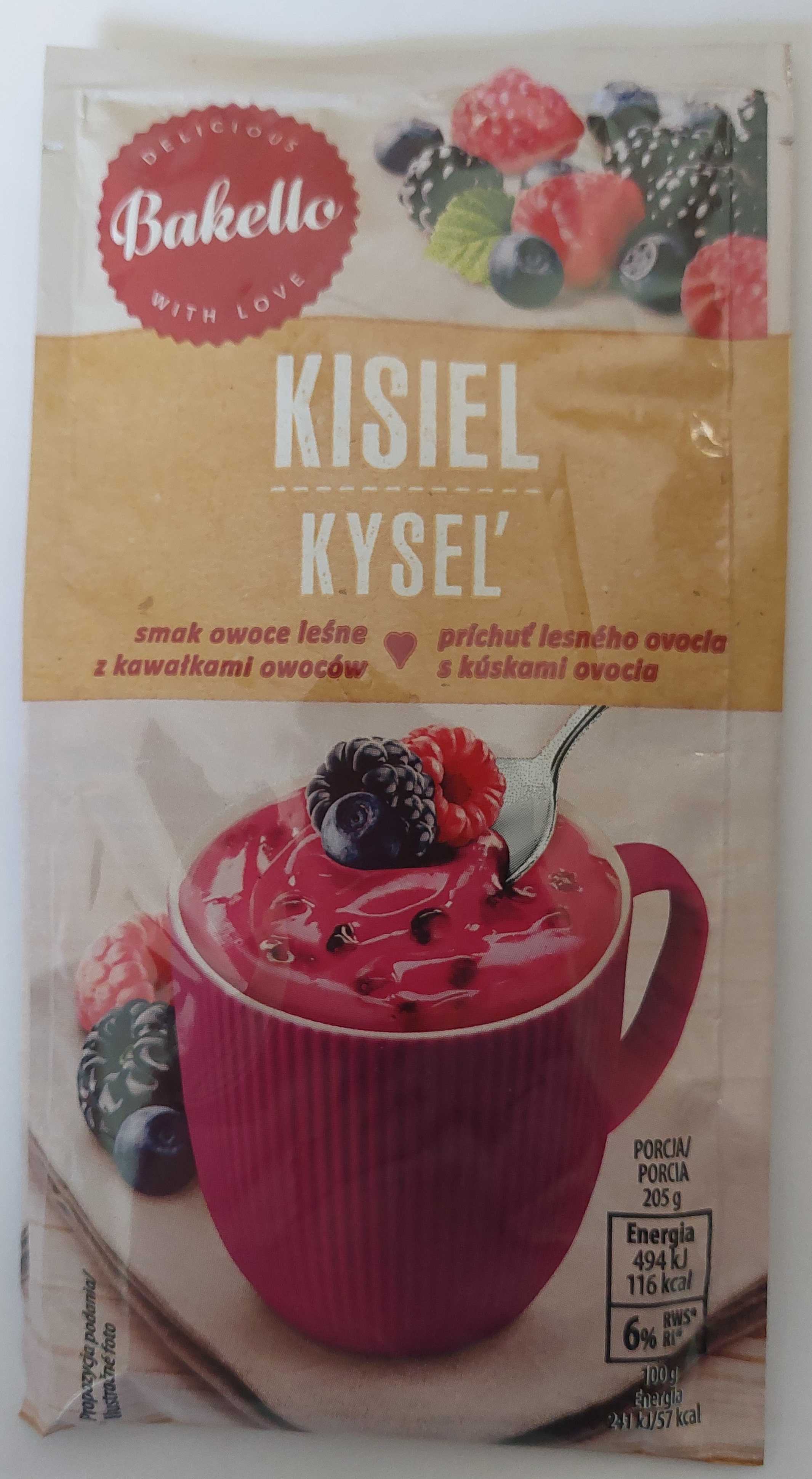 Kisiel Owoce Leśne