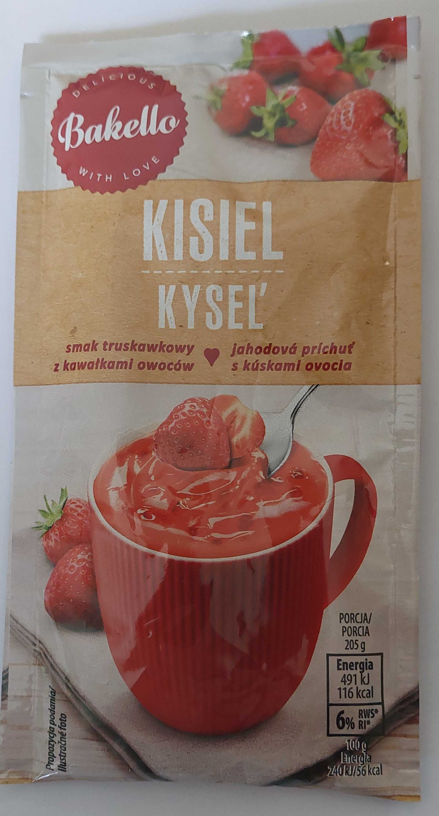 Kisiel Truskawkowy