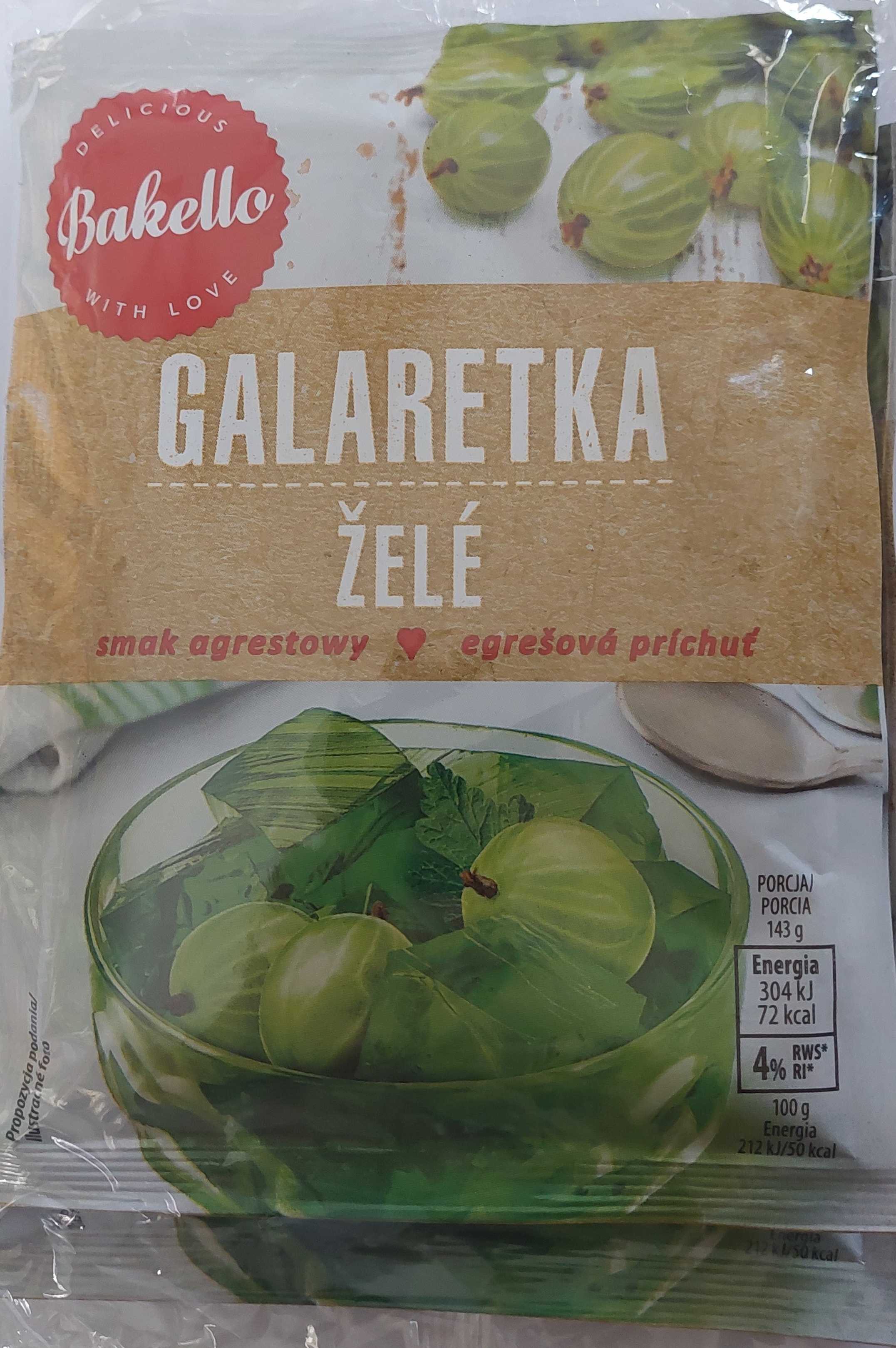 Galaretka Agrestowy smak