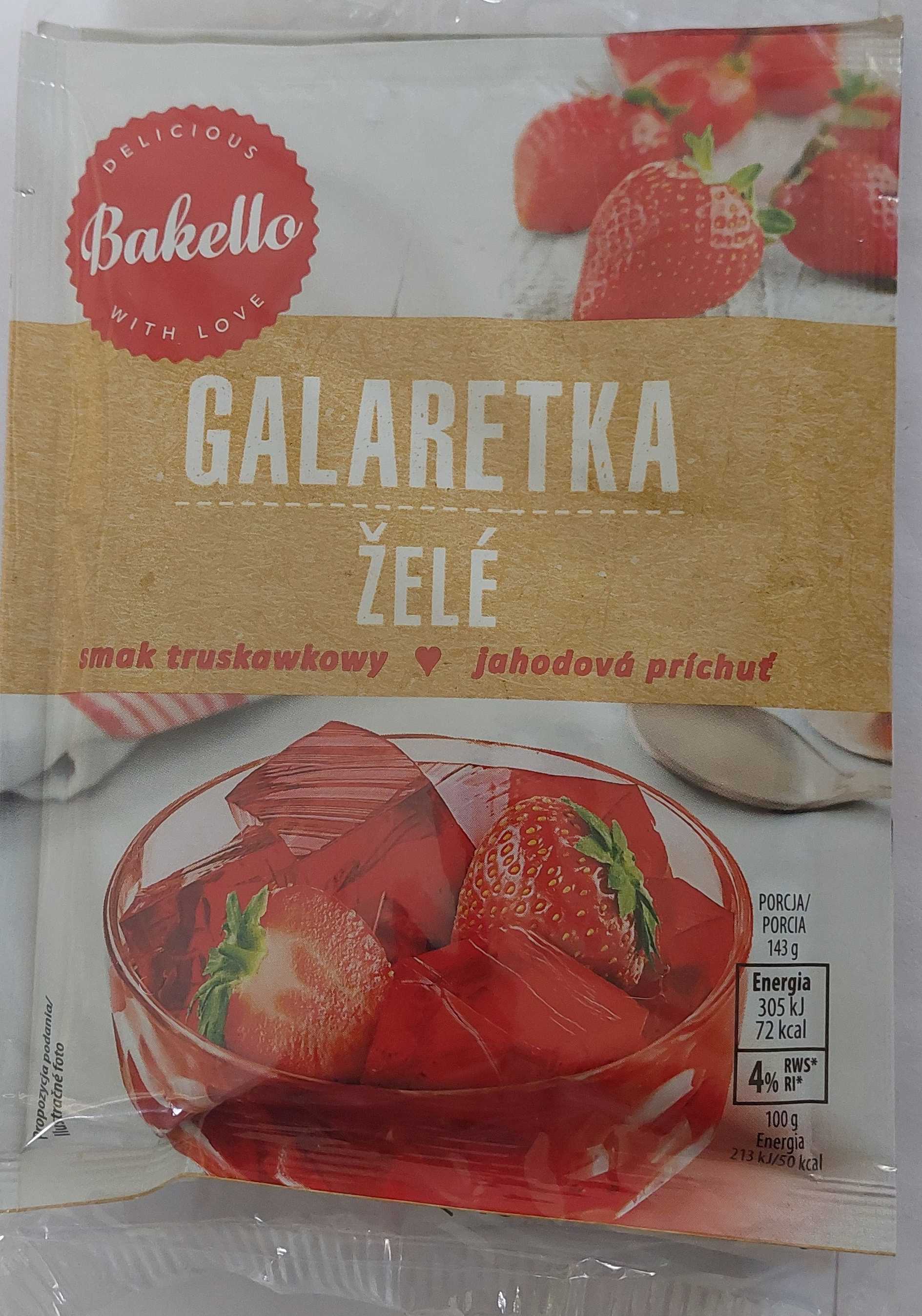 Galaretka Truskawkowa