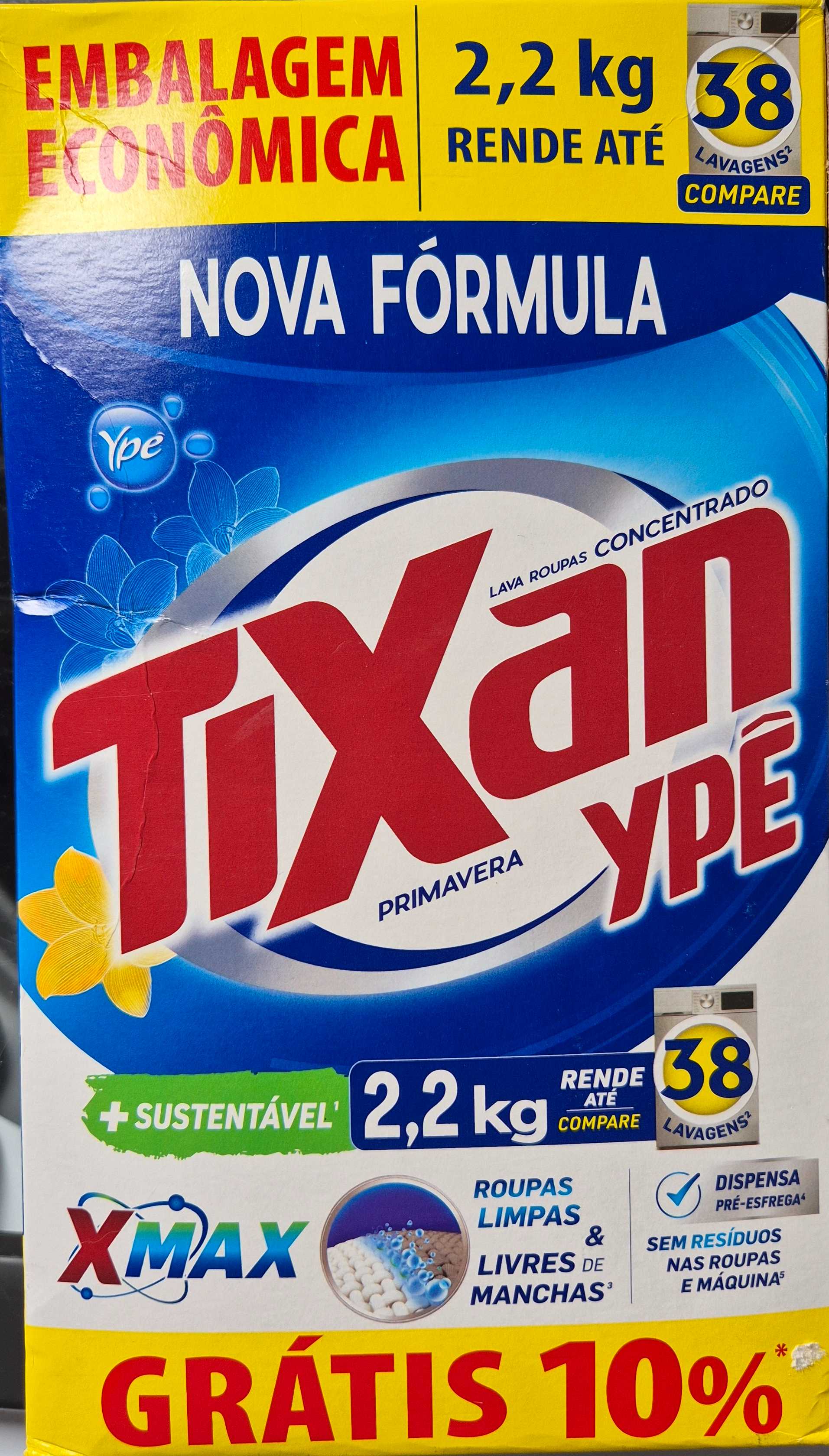 Sabão em pó Tixan