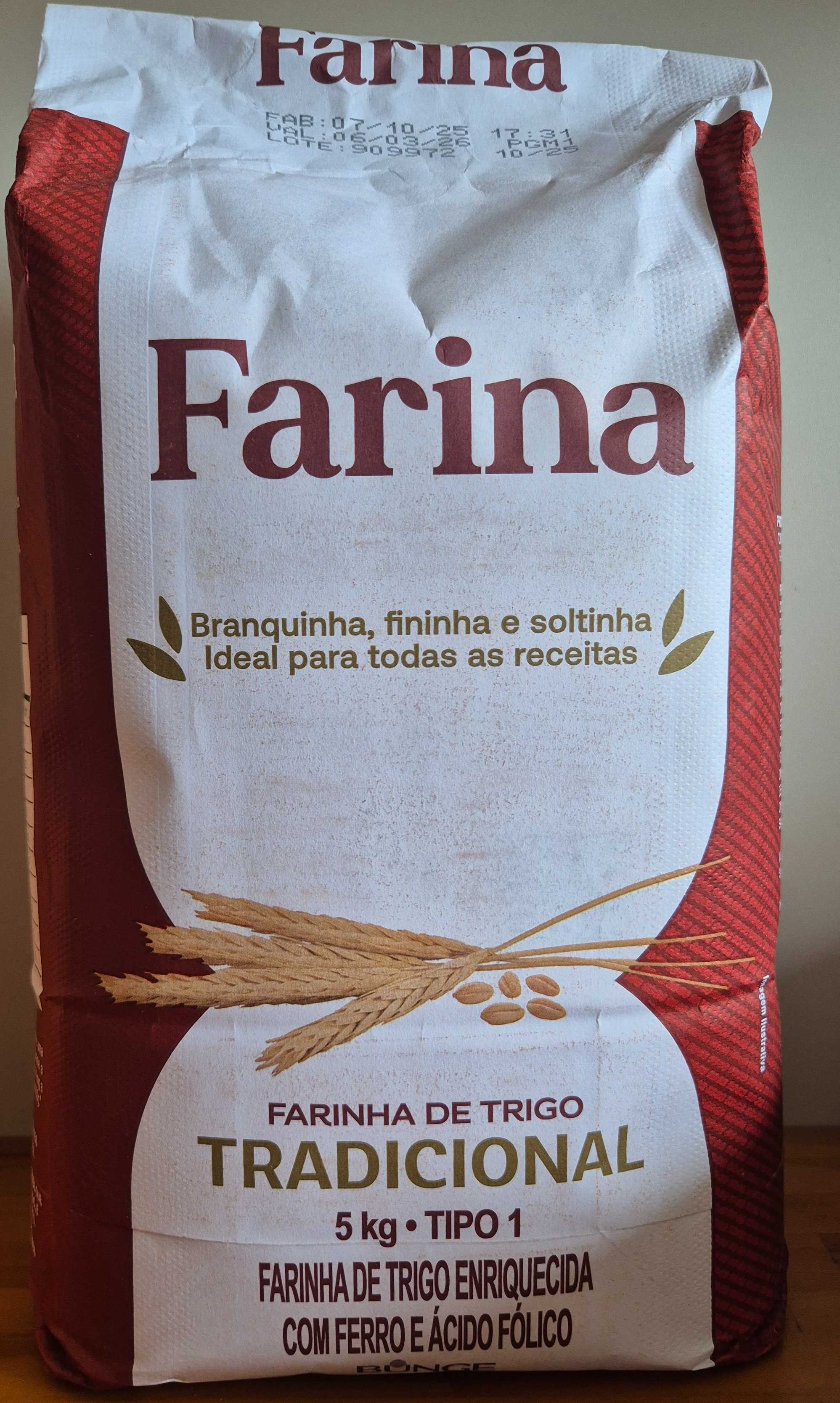 Farinha de trigo 