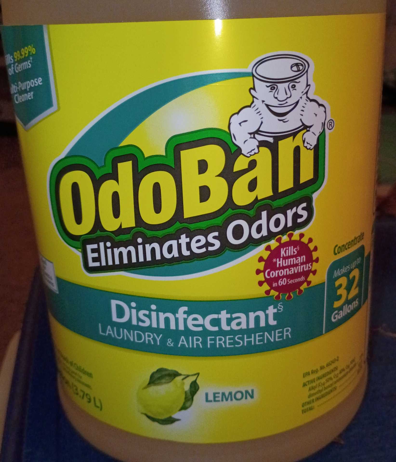 Disinfectant laundry & air freshener