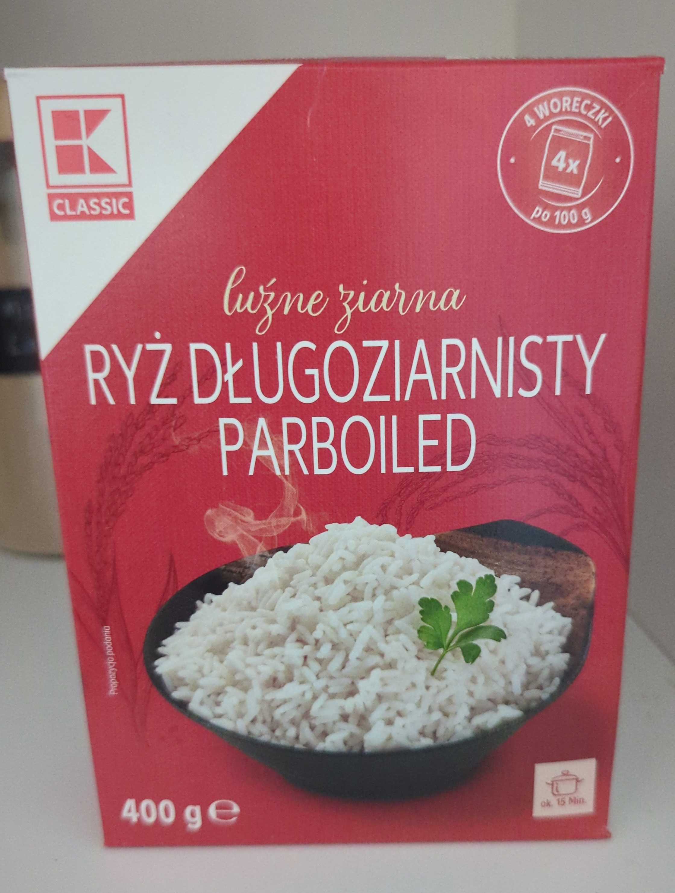 Ryż długoziarnisty parboiled