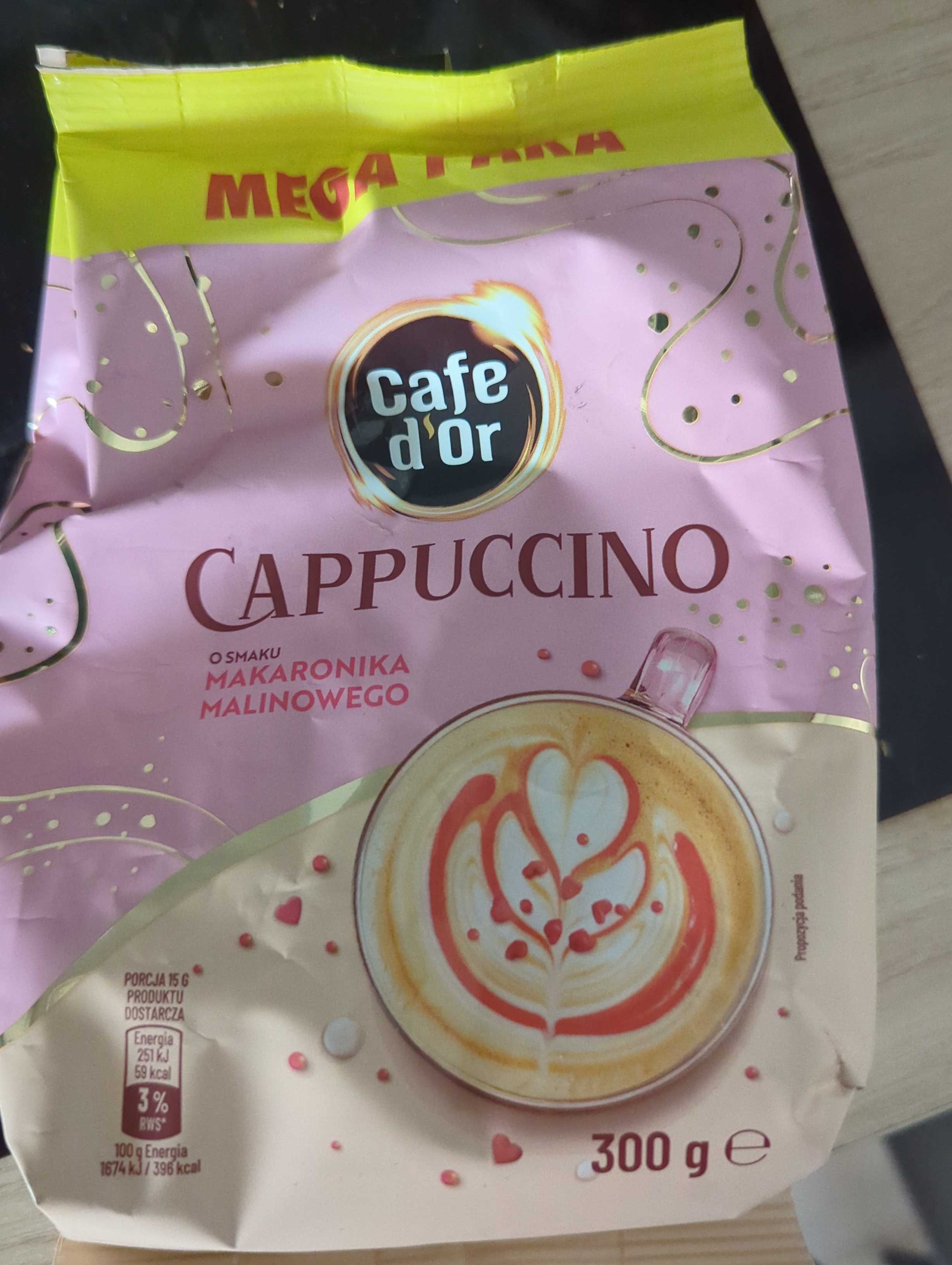 Cappuccino - makaronik malinowy