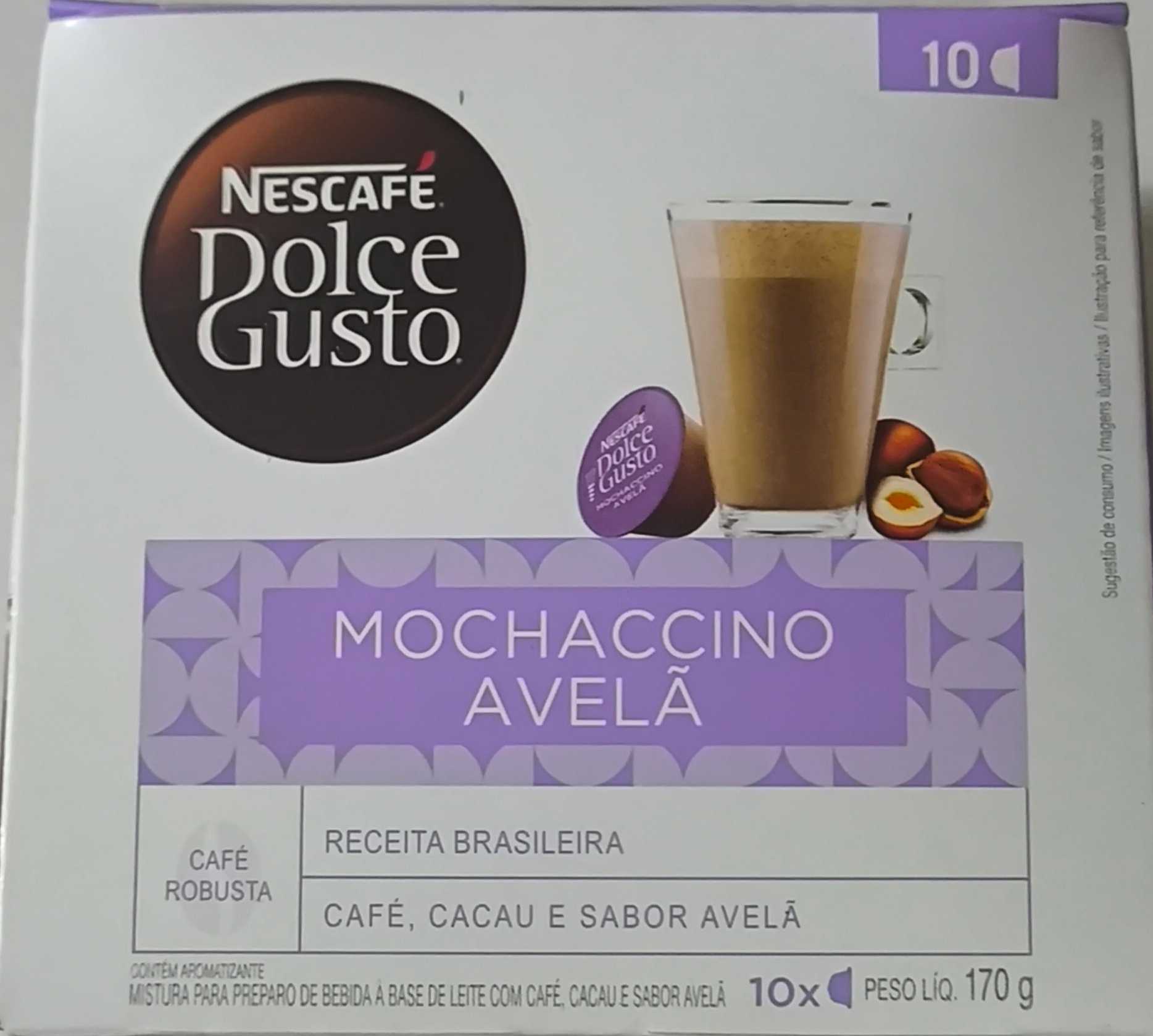 Cápsula Nescafé Dolce Gusto - Mochaccino Avelã 