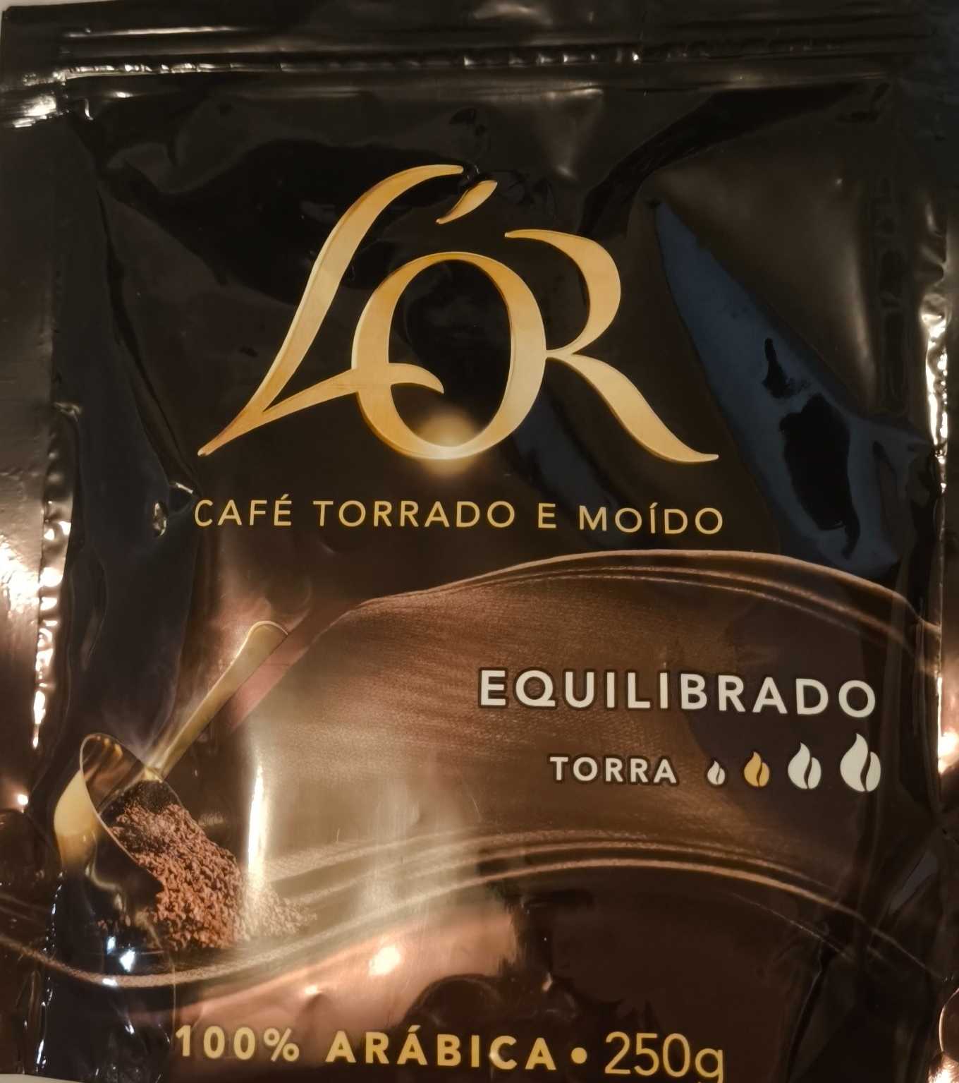 Café torrado e moído