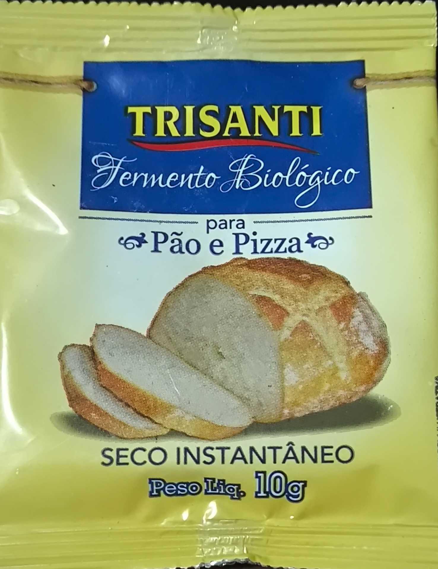 Fermento em pó para pão e pizza