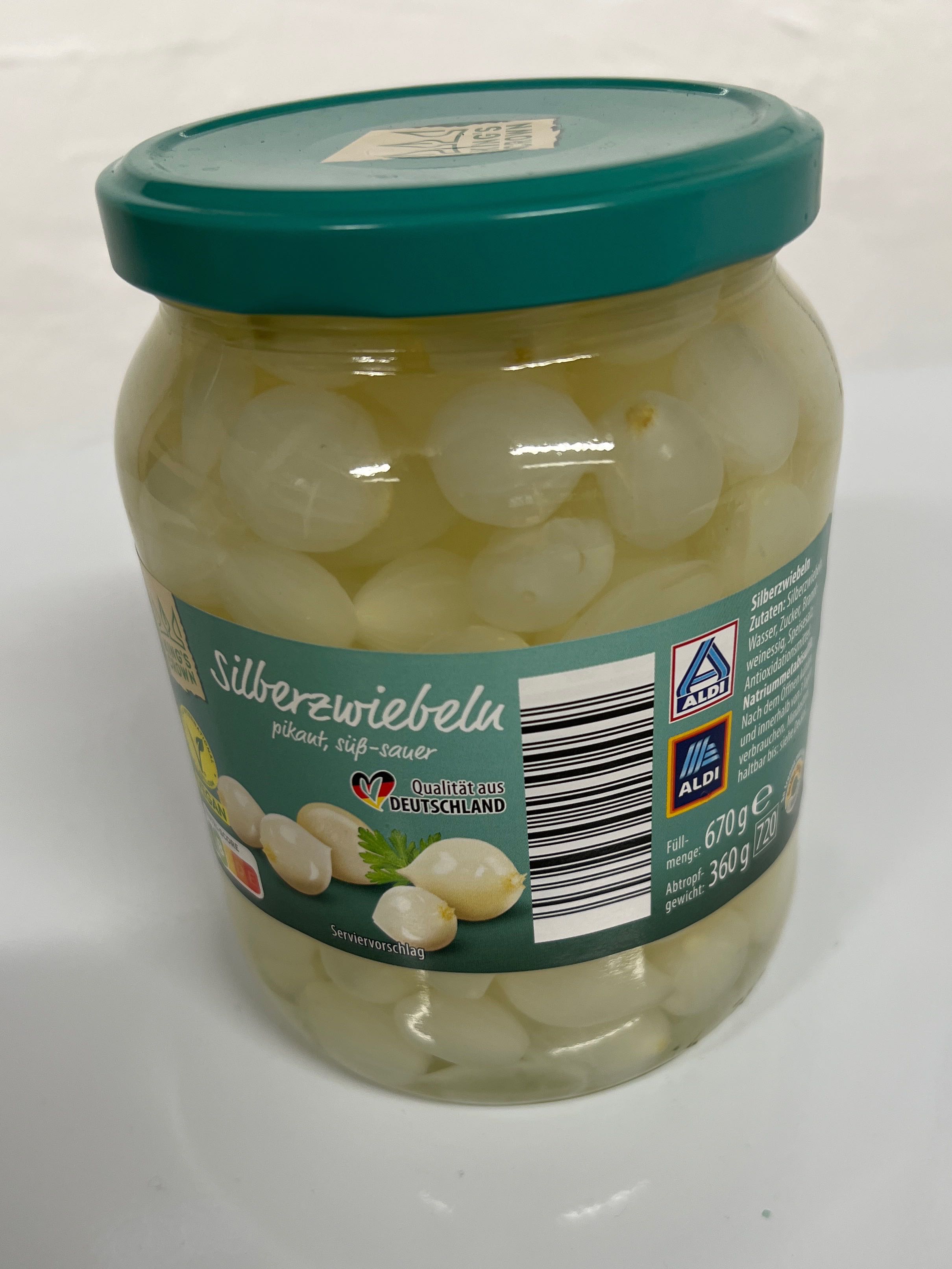 Silberzwiebeln