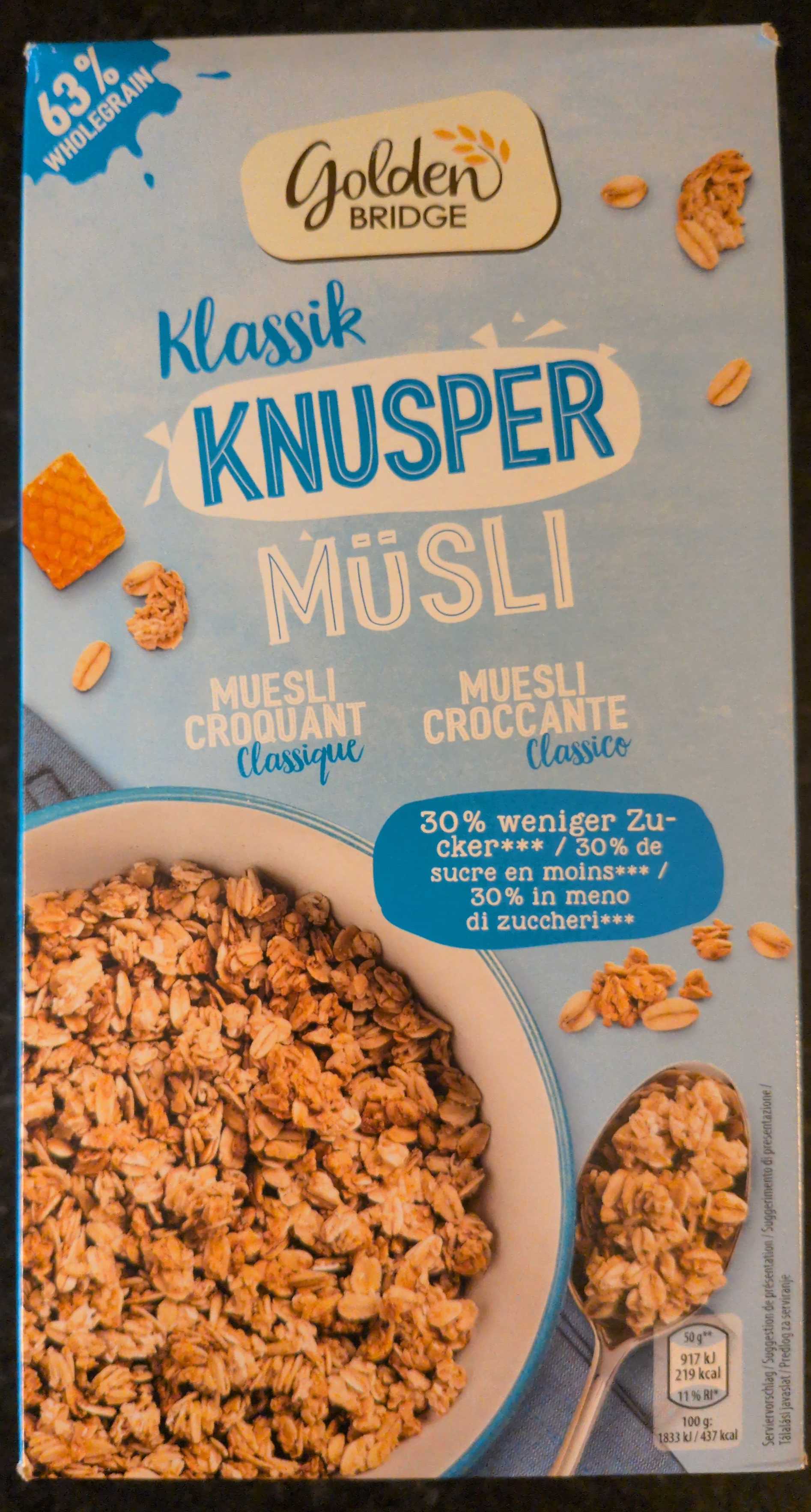 Knusper Müsli klassik