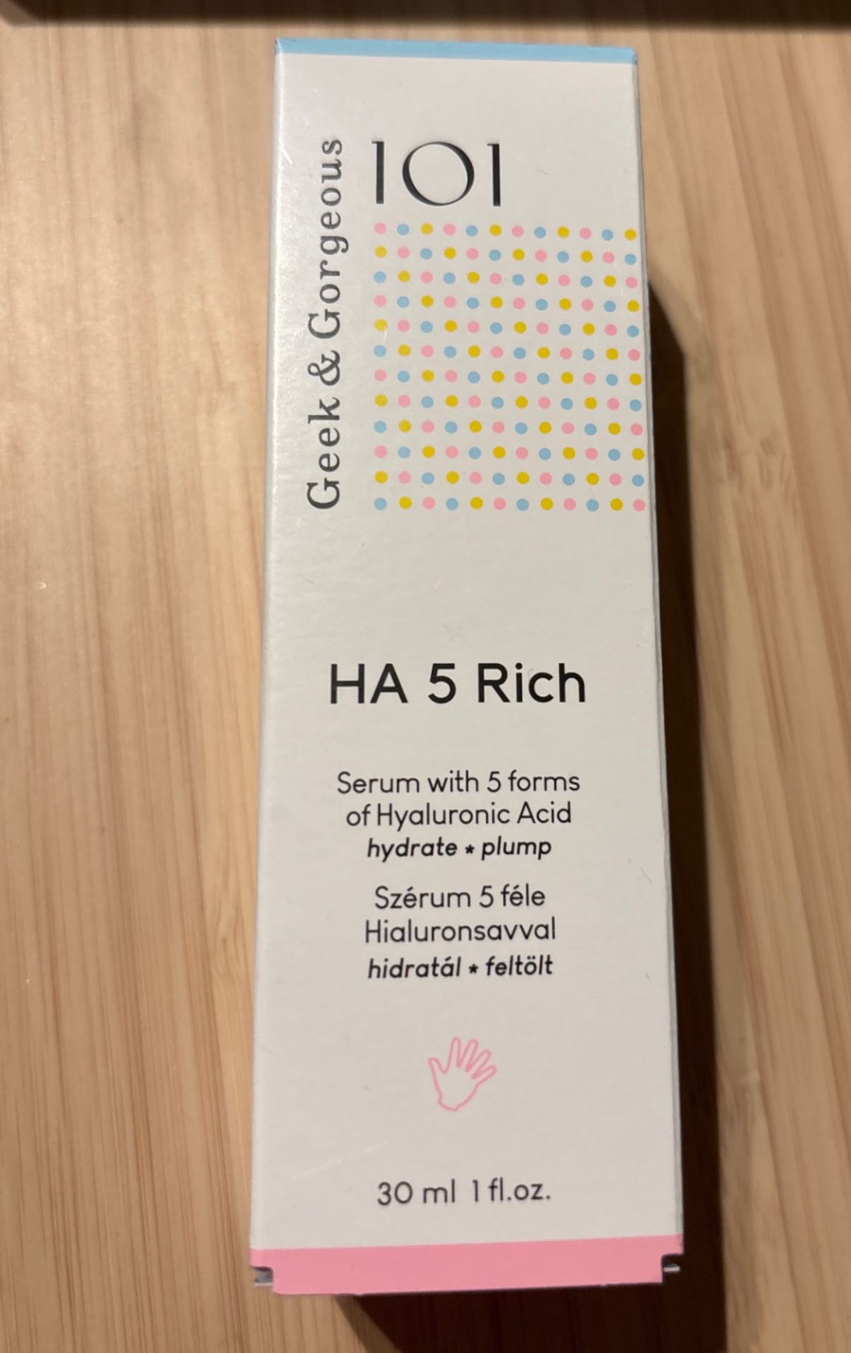 HA 5 rich Hyaluronic acid serum