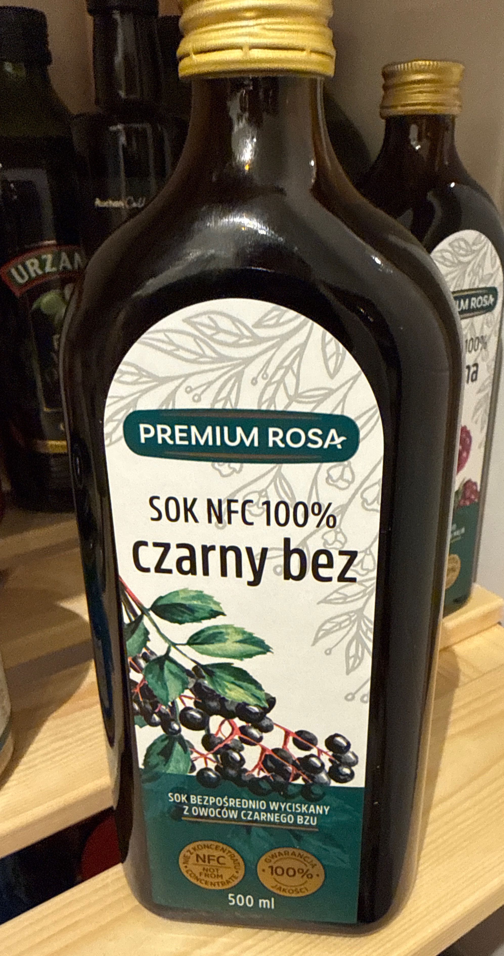 Sok NFC 100% czarny bez