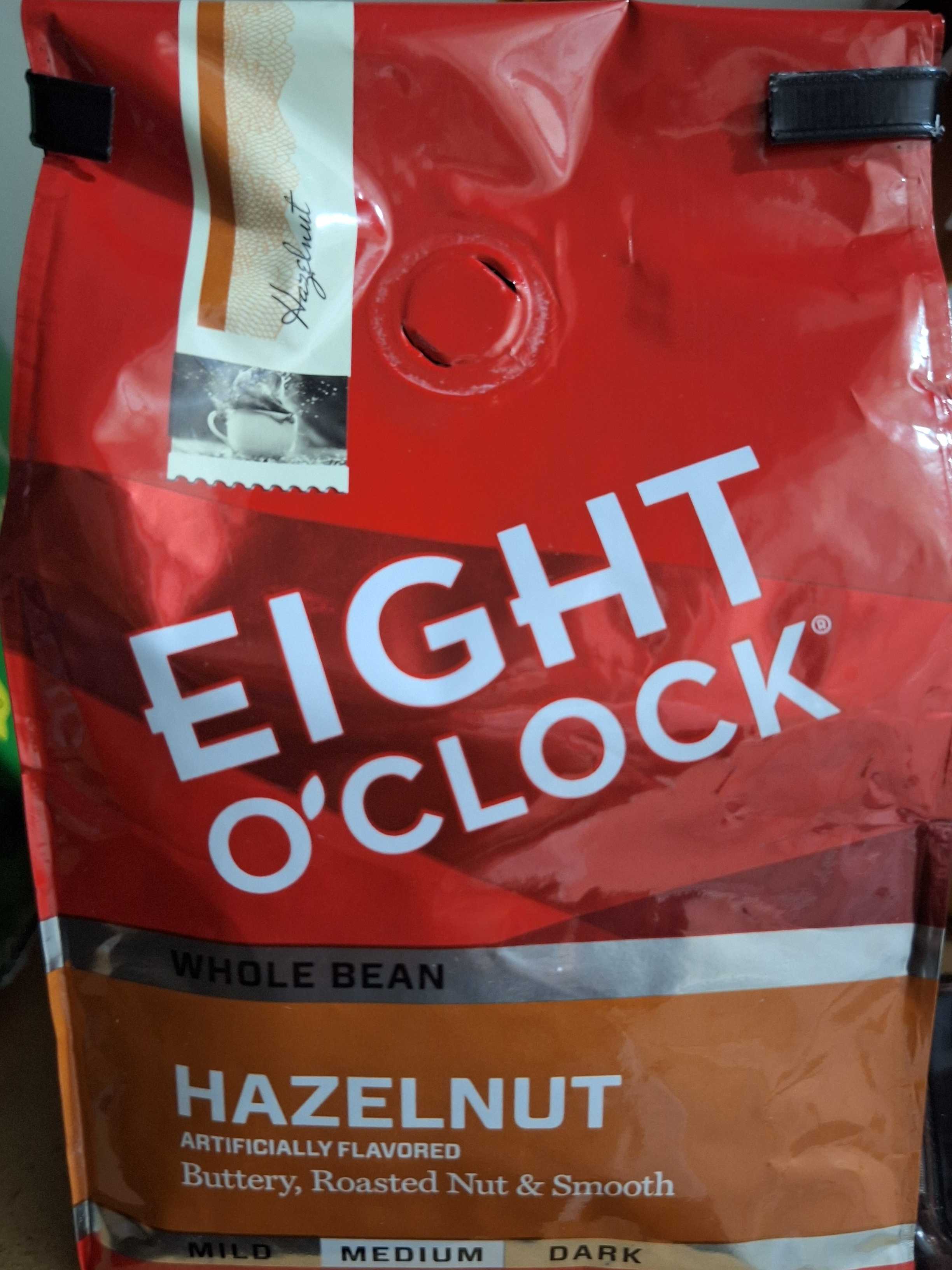 Eight O'Clock Whole Bean Hazelnut