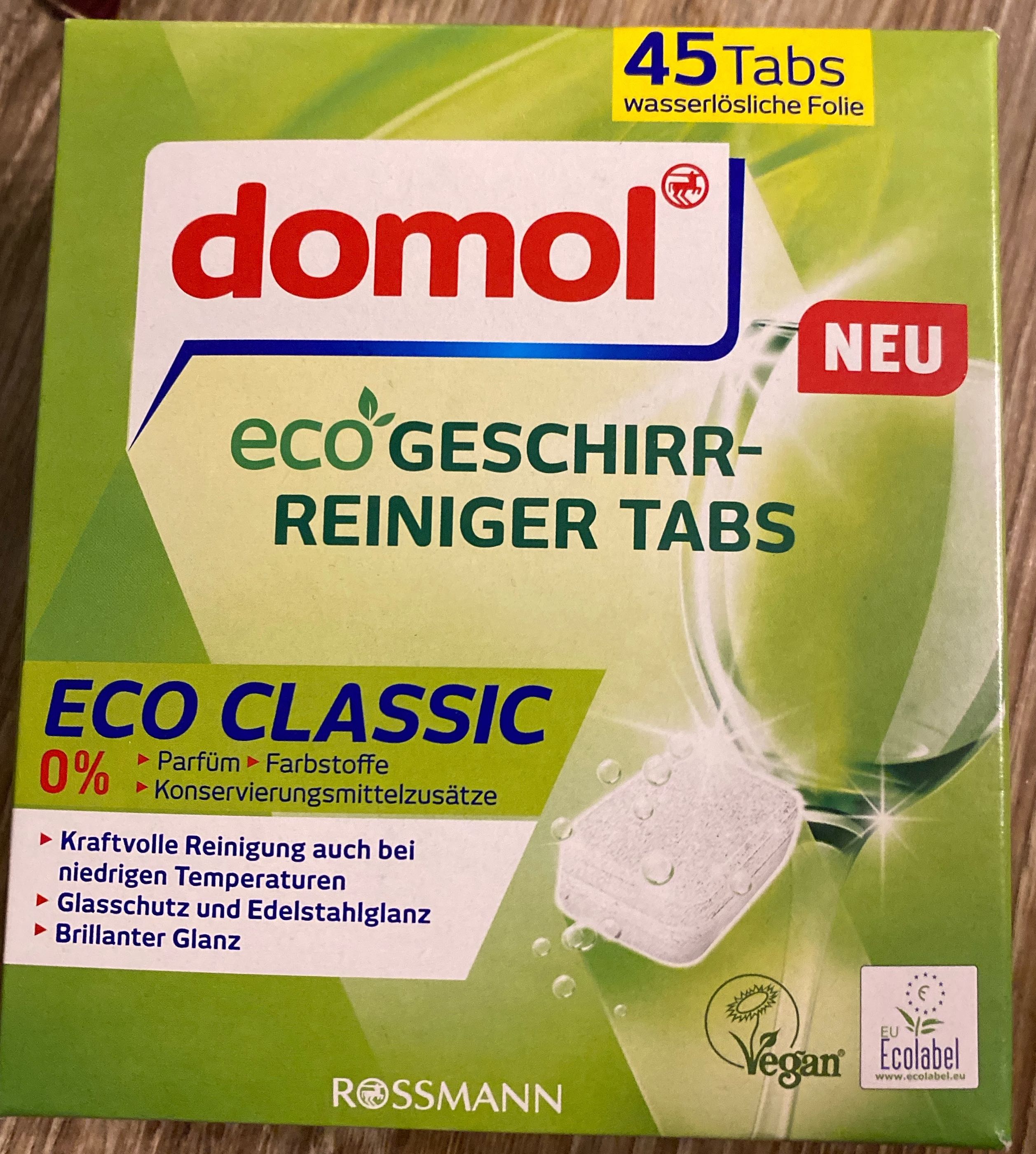 Geschirrspülertabs