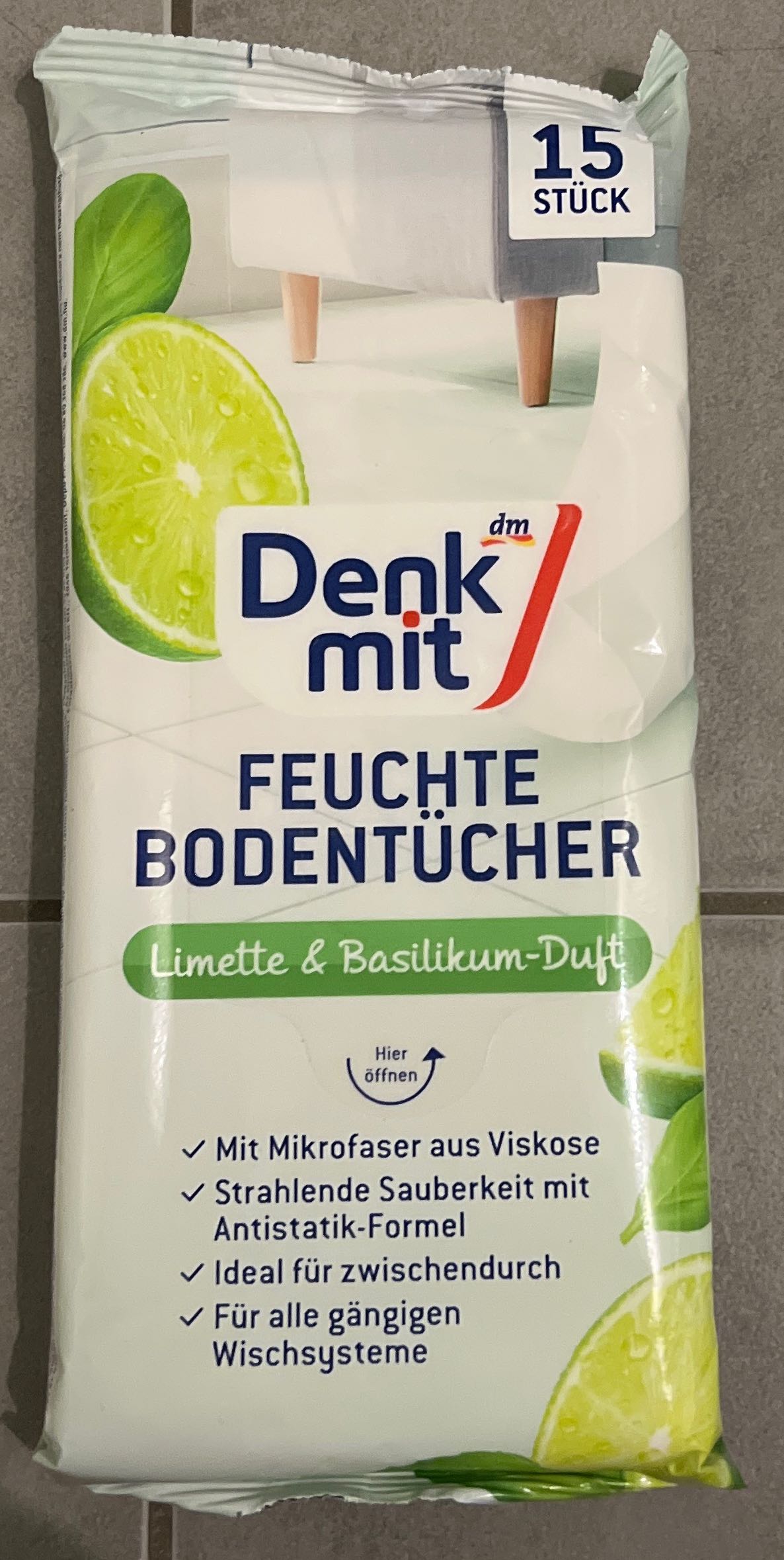 Feuchte Bodentücher