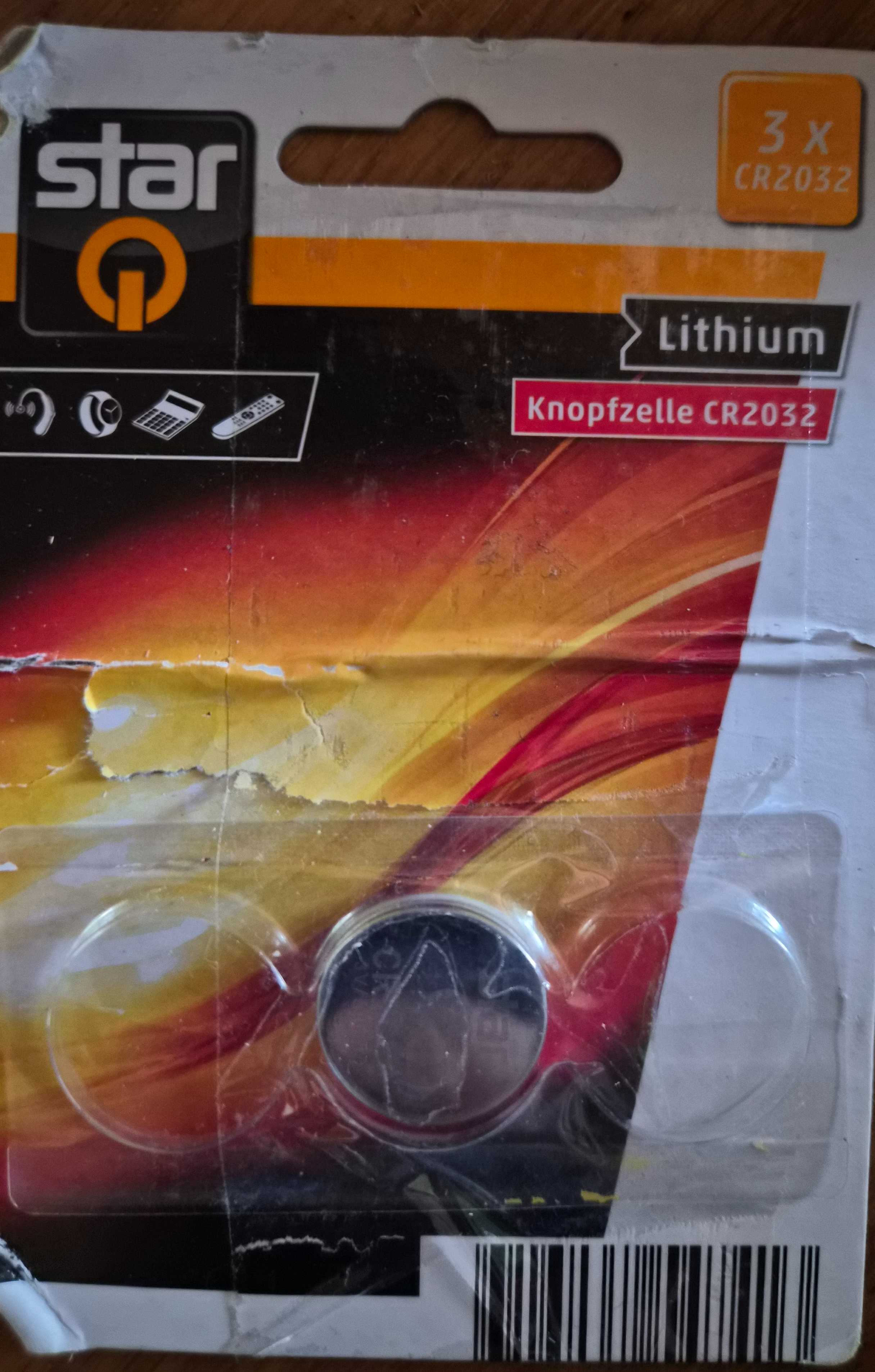 Li Knopfzelle CR2032