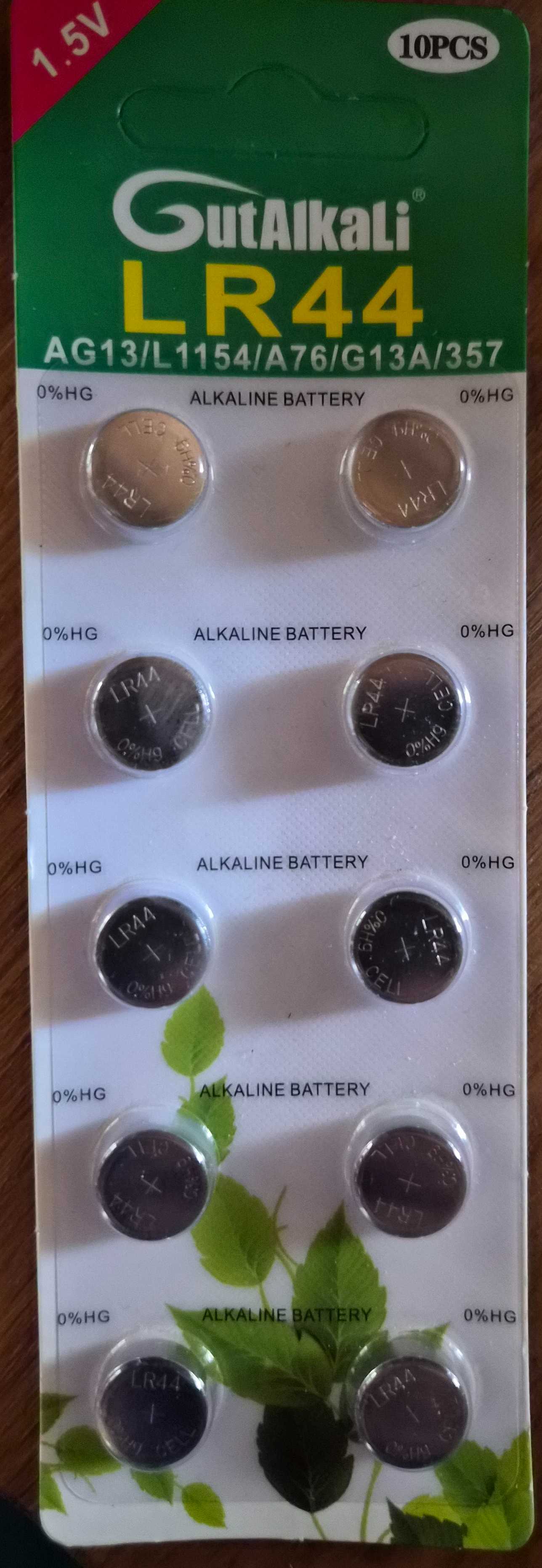1,5V LR44 Batterie 