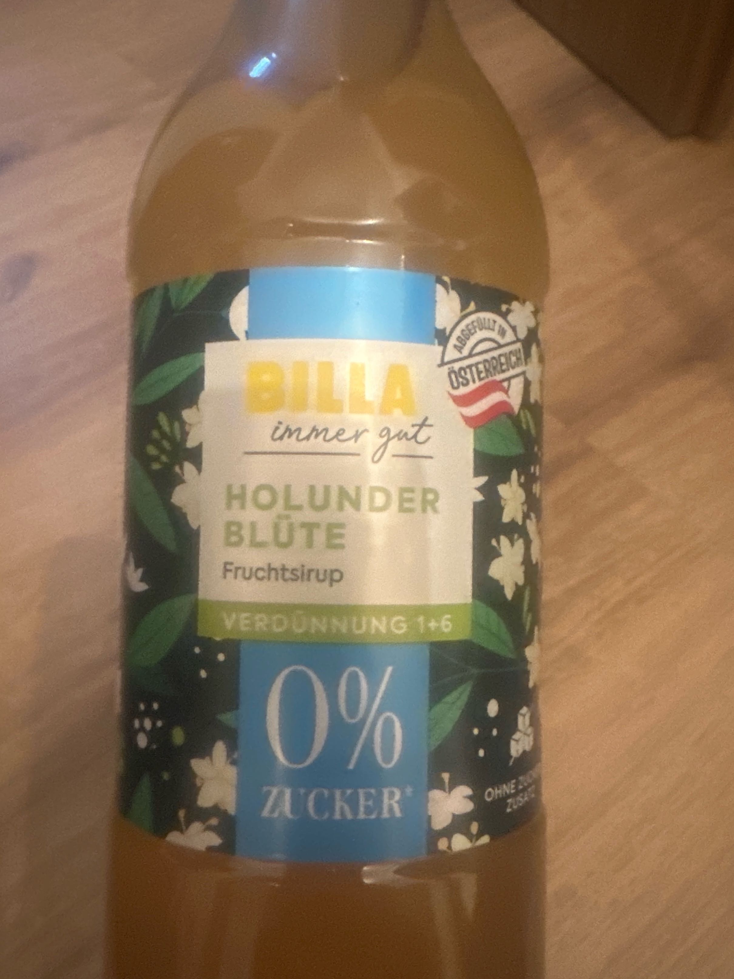 Holunderblüte Sirup