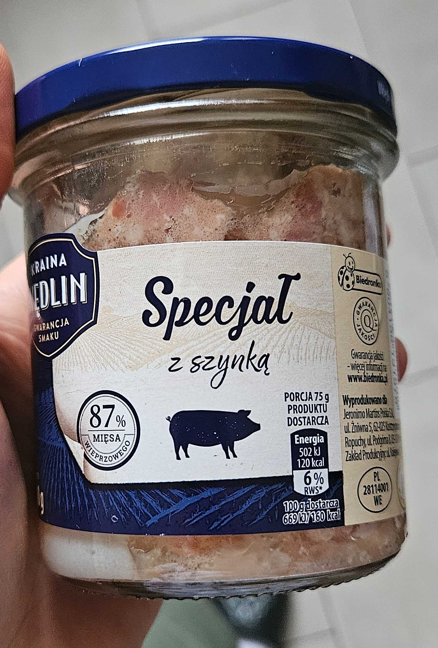 Specjał z szynką