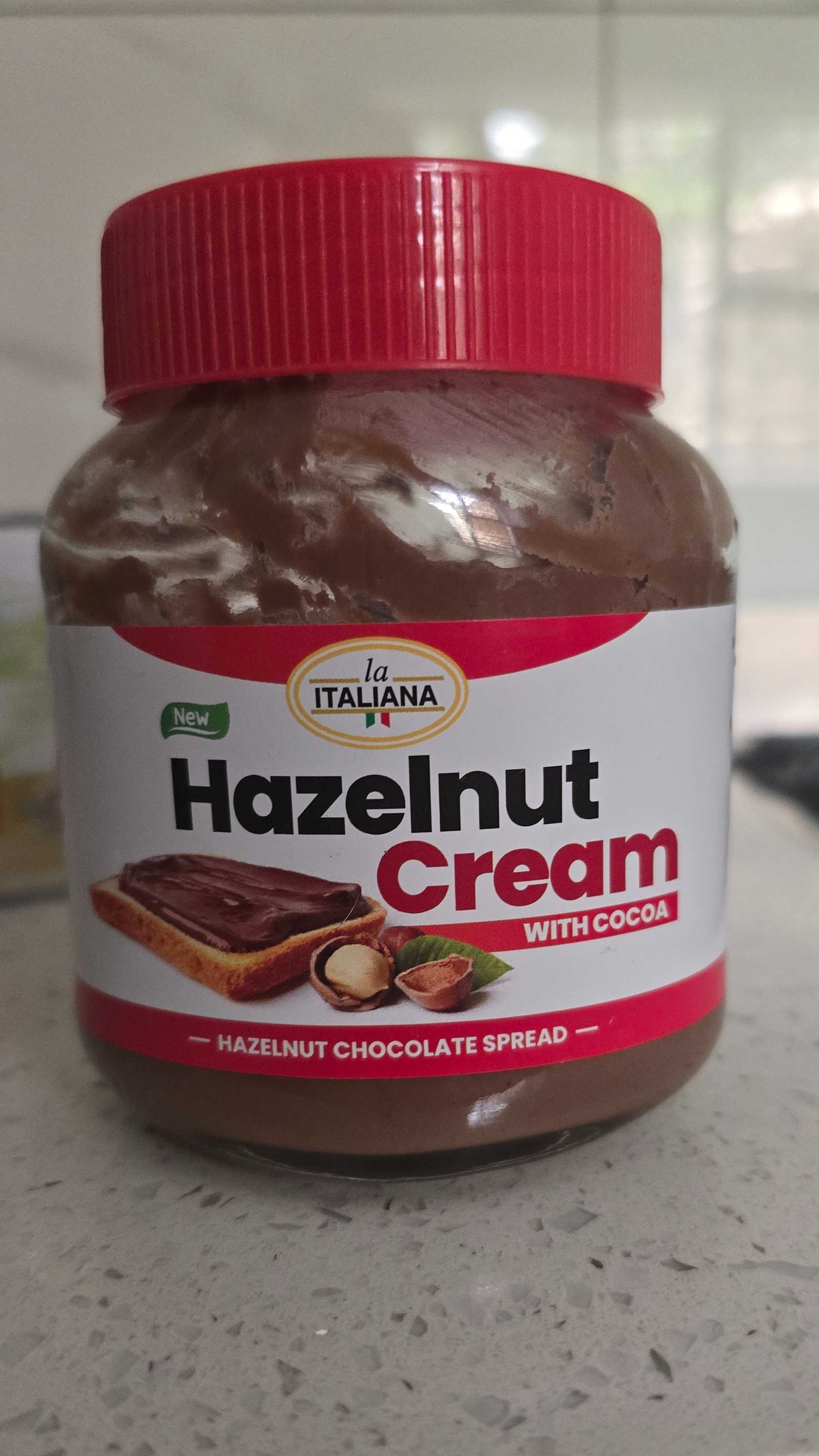 Hazelnut cream