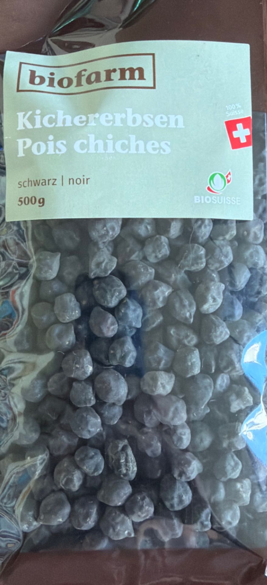 Kichererbsen schwarz