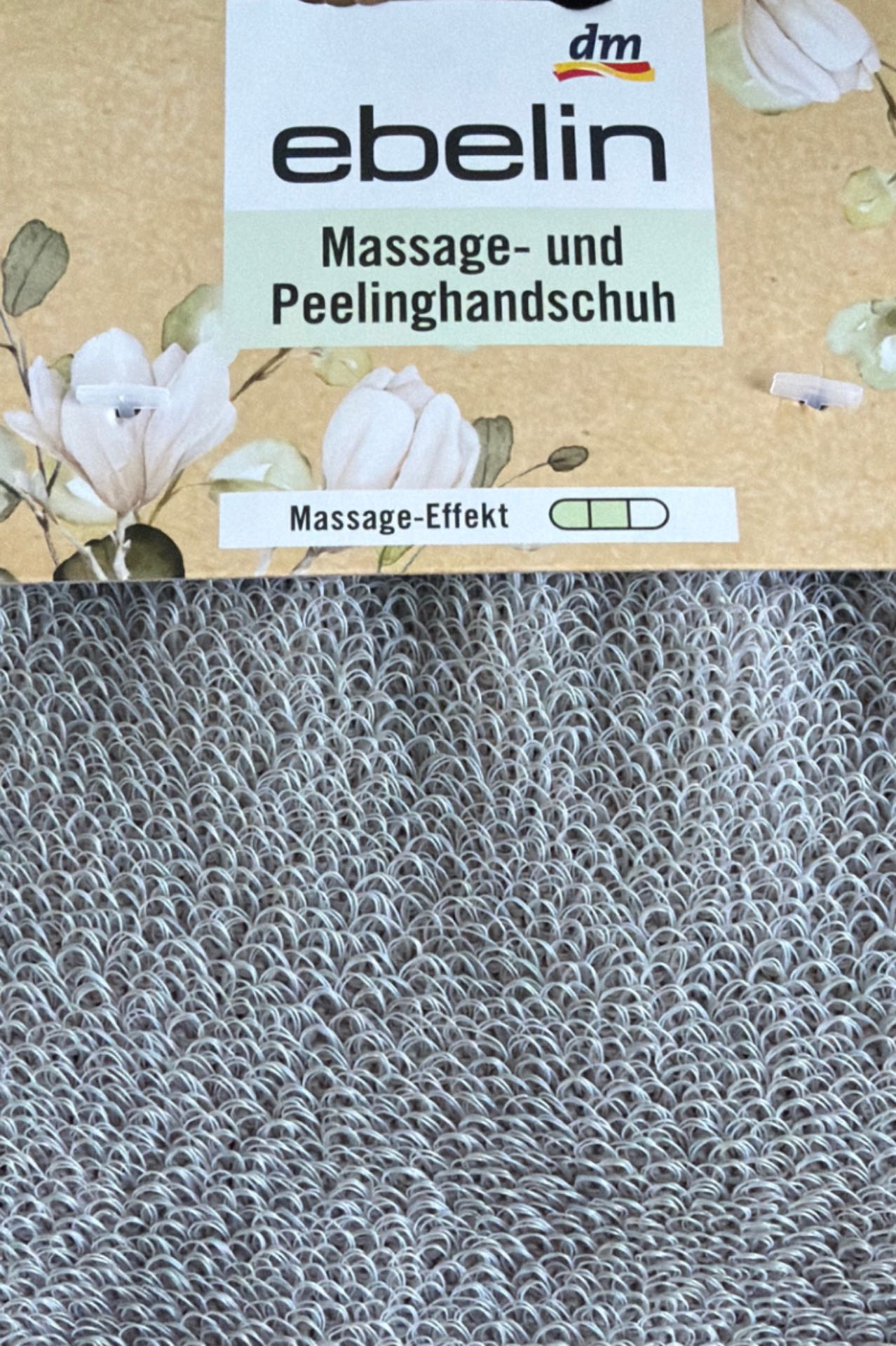 Massage- und Peelinghandschuh