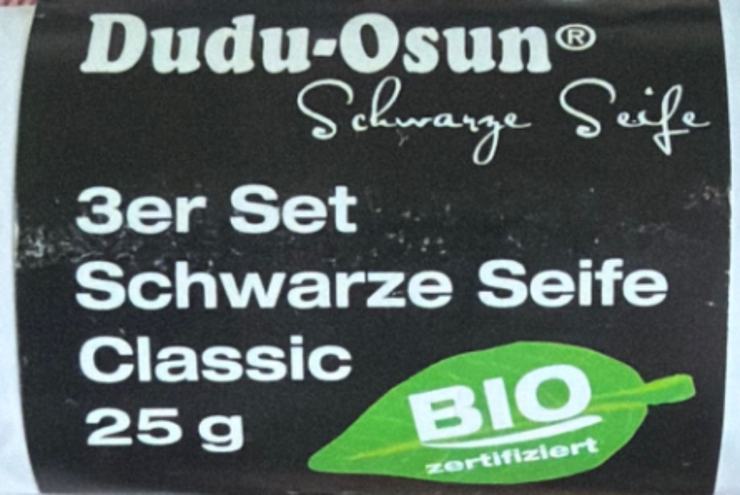 Schwarze Seife - Minis