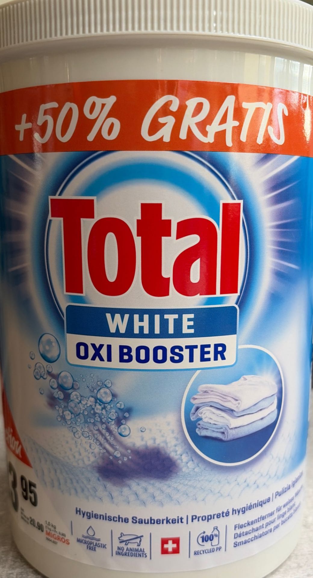White Oxy Booster