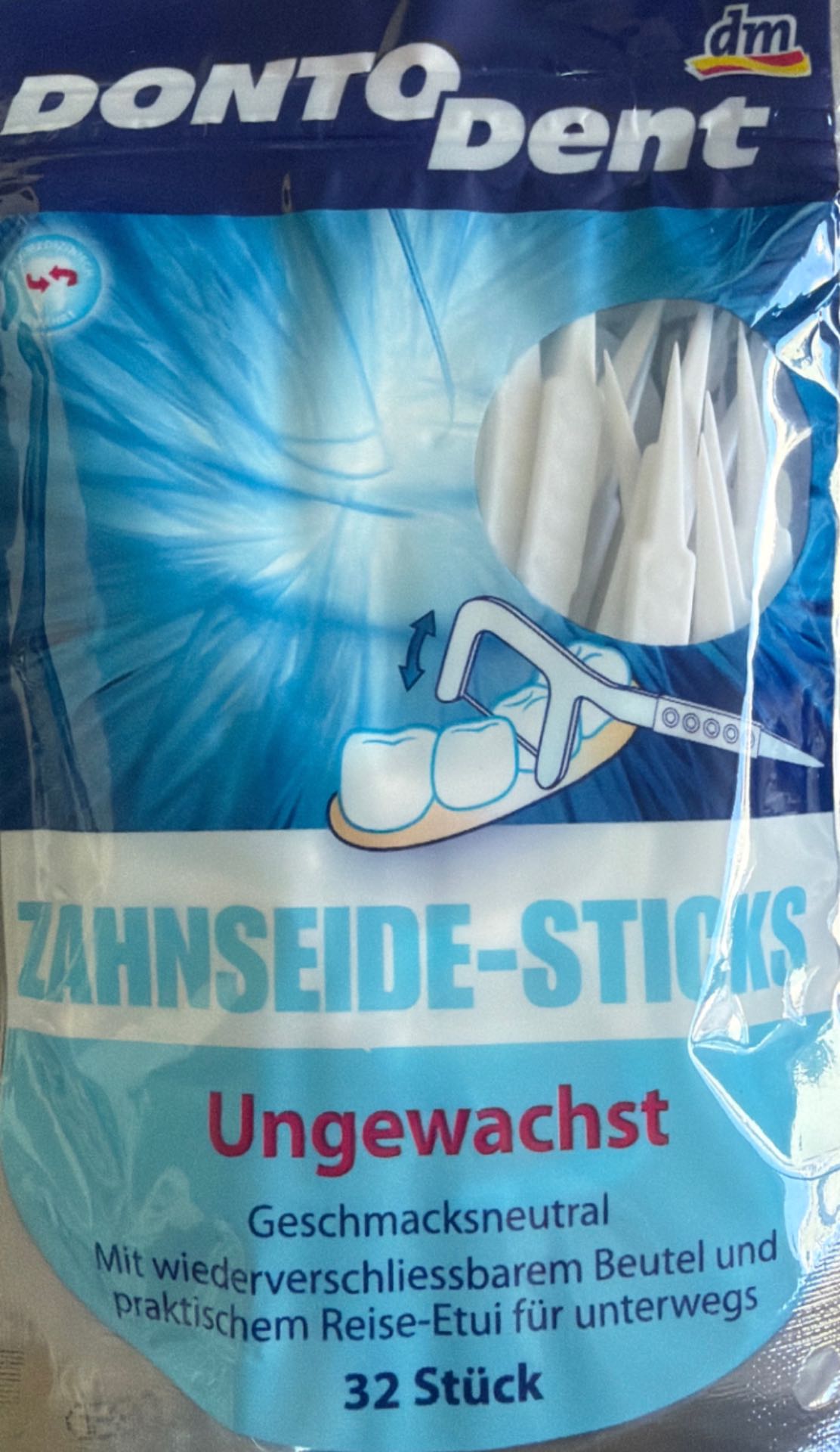 Zahnseide-Sticks