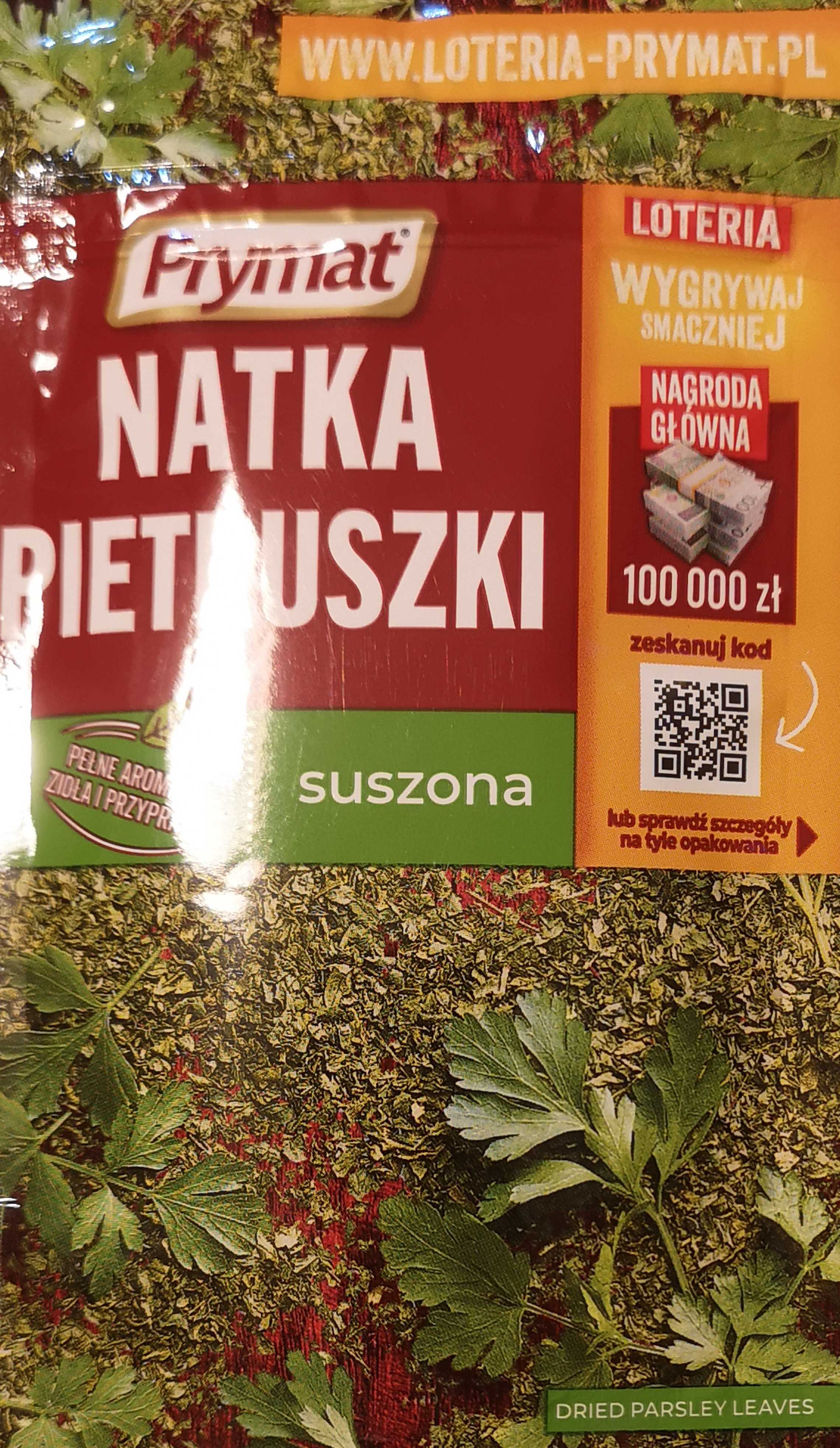natka pietruszki