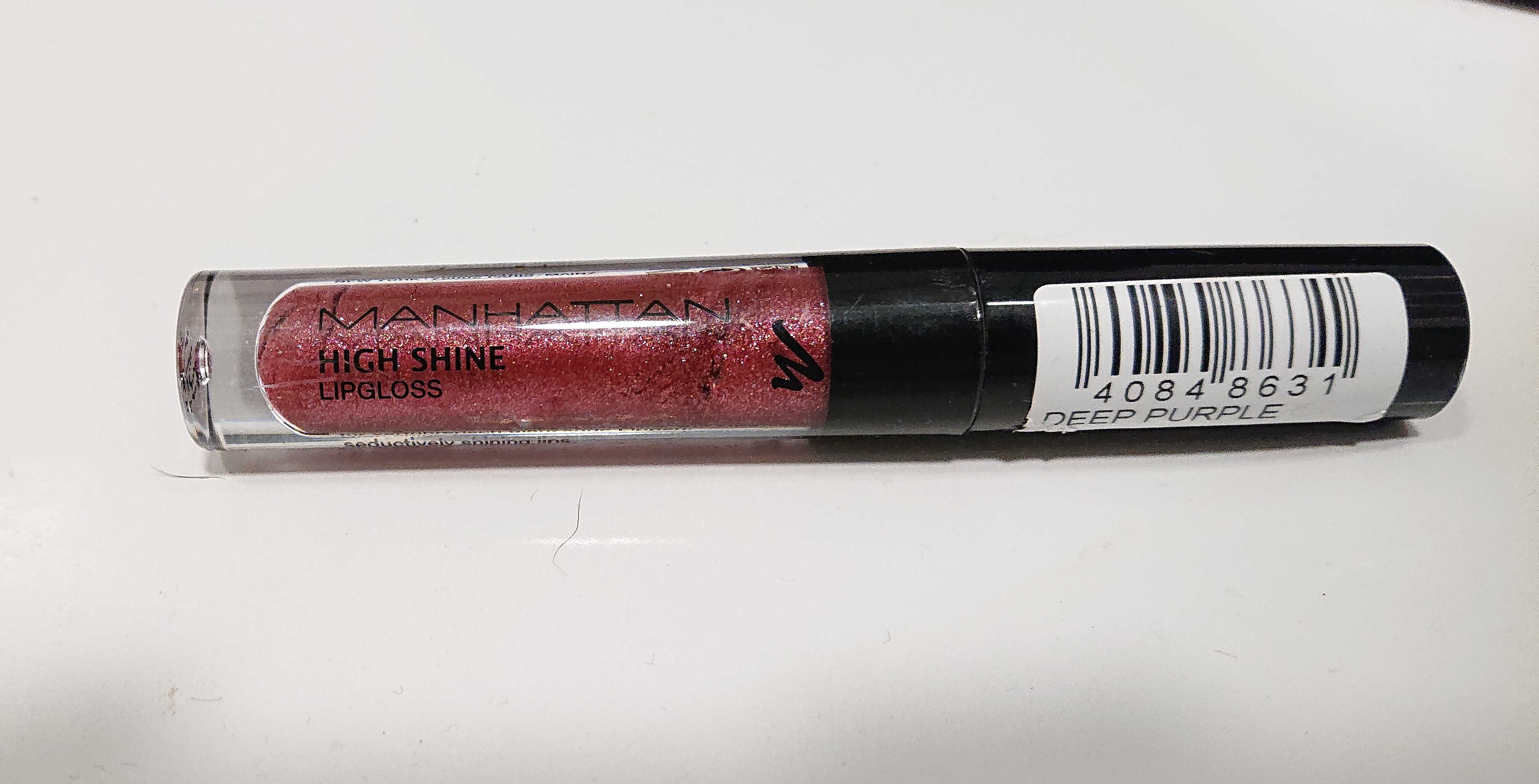 Lipgloss deep purple high shine 