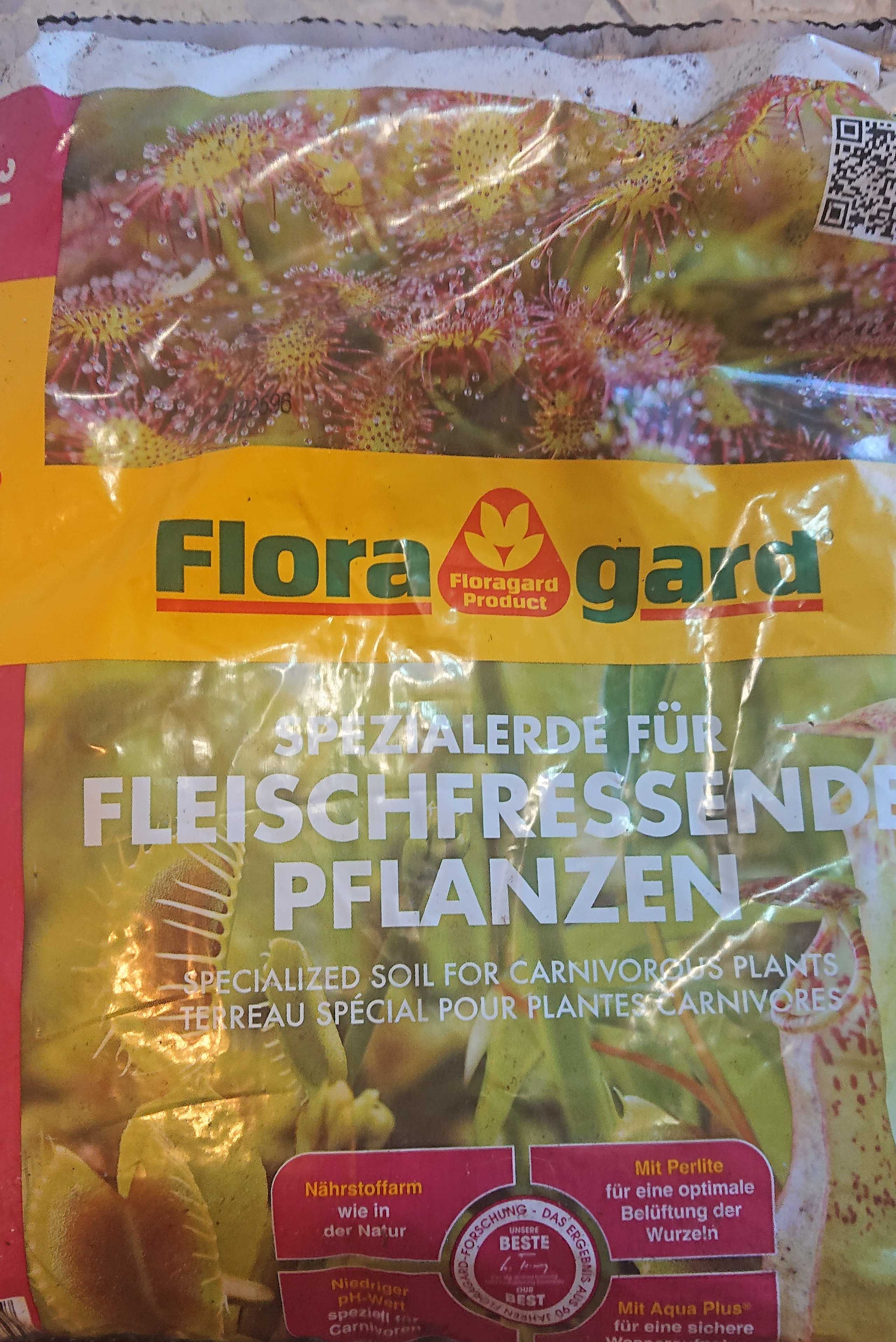 Spezialerde für fleischfressende Pflanzen