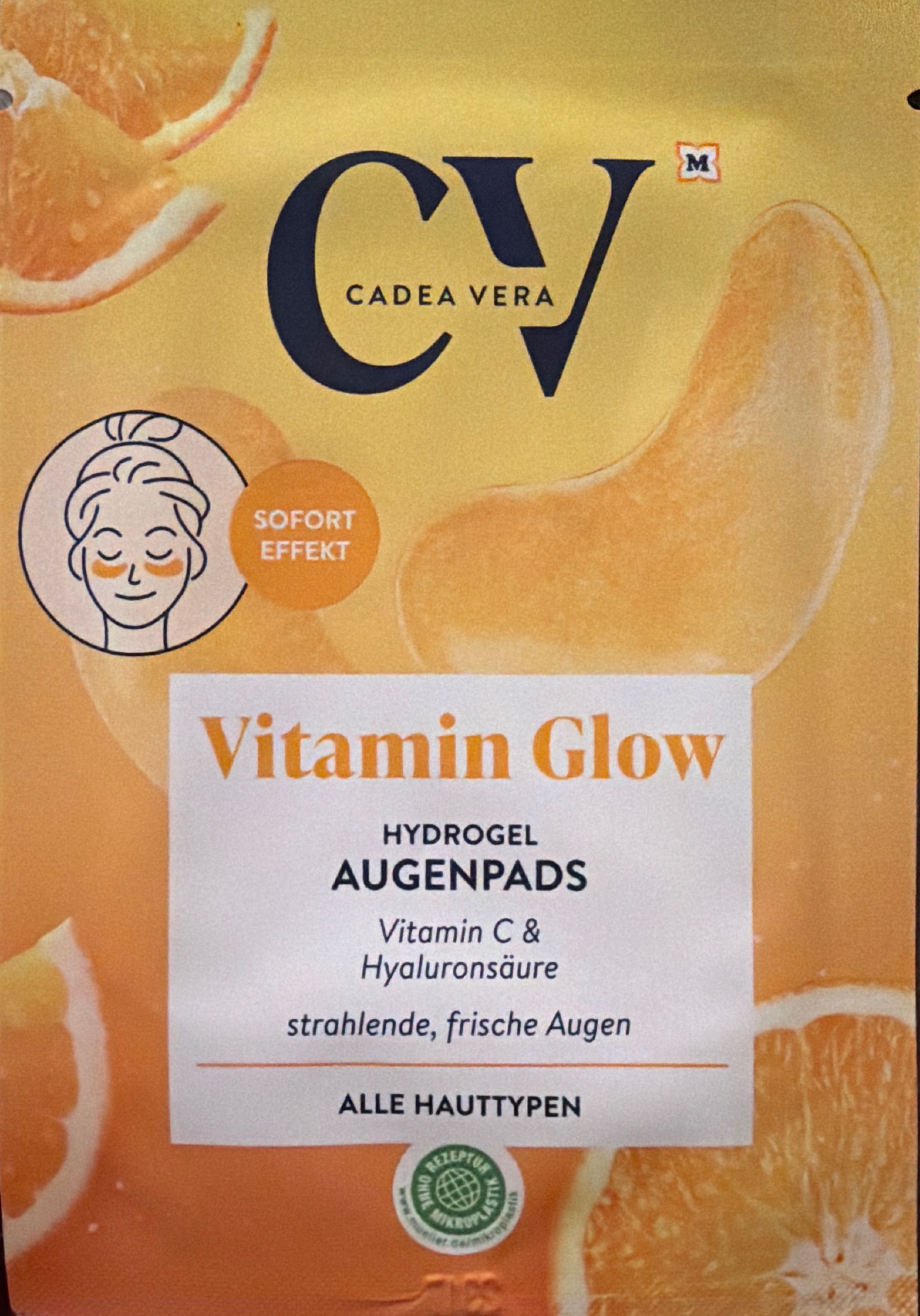 Hydrogel Augenpads Vit. C & Hyaluronsäure