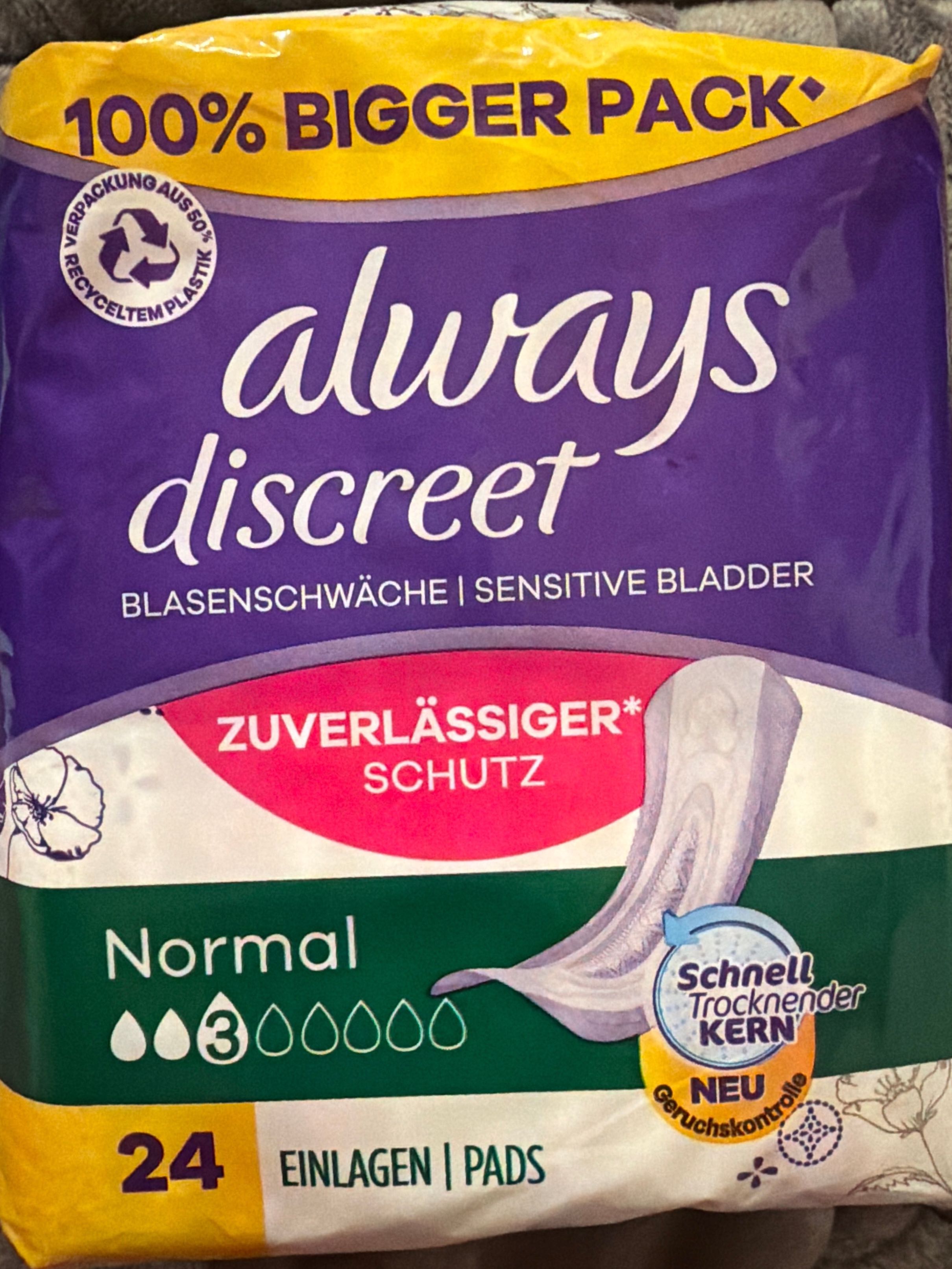 Always discreet Einlagen
