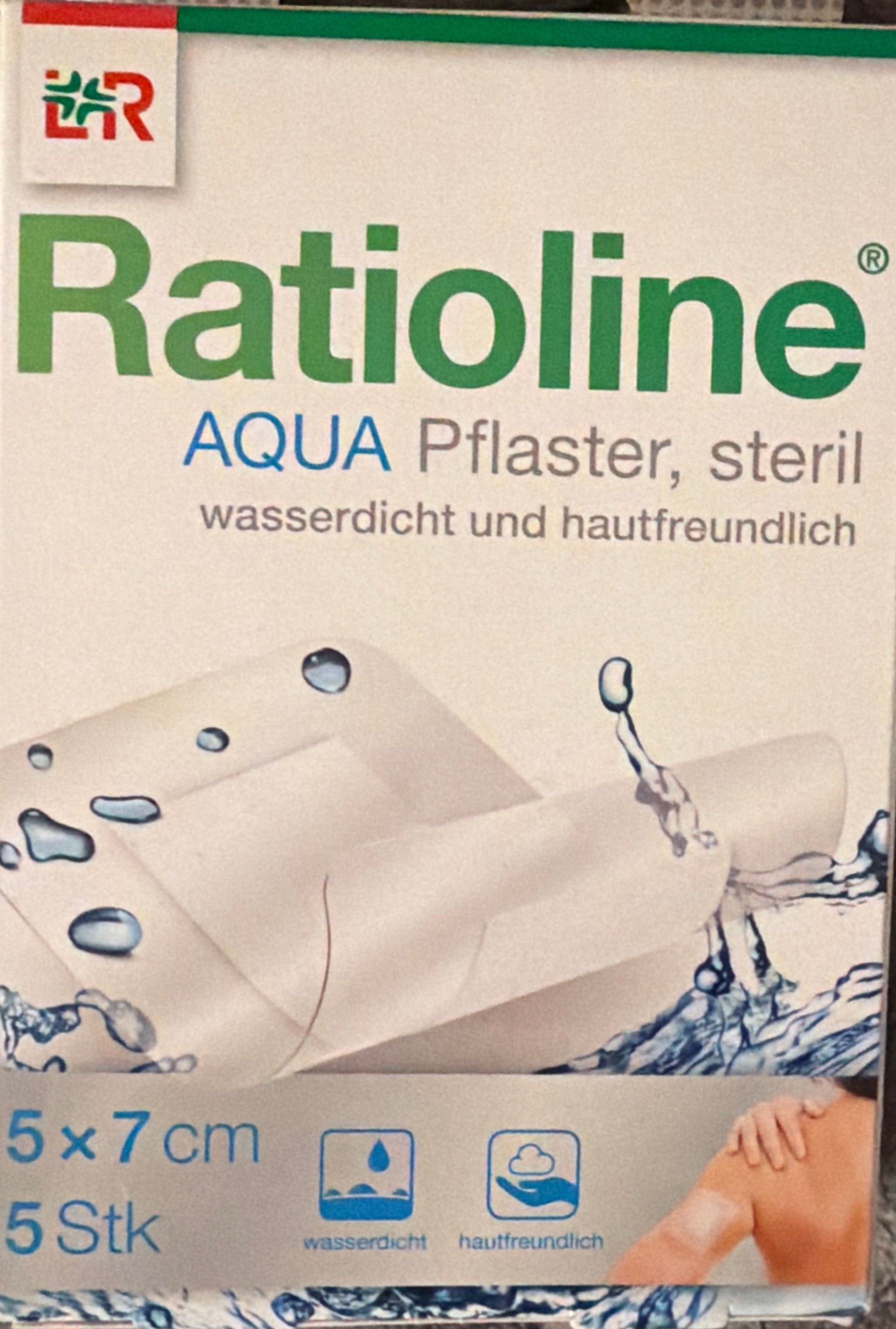 Aqua Pflaster, steril