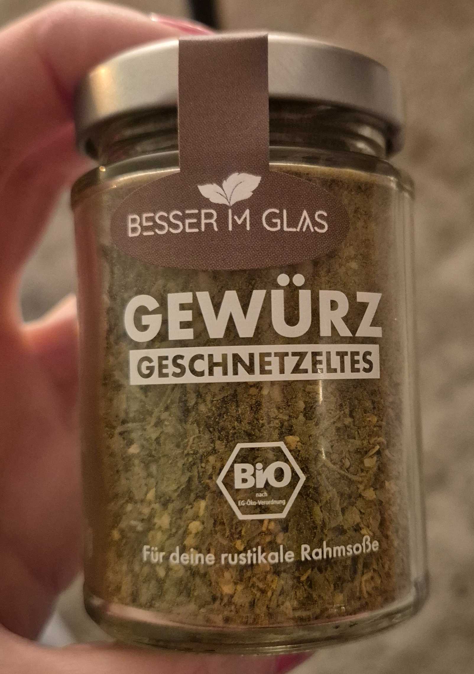 Geschnetzeltes Gewürz