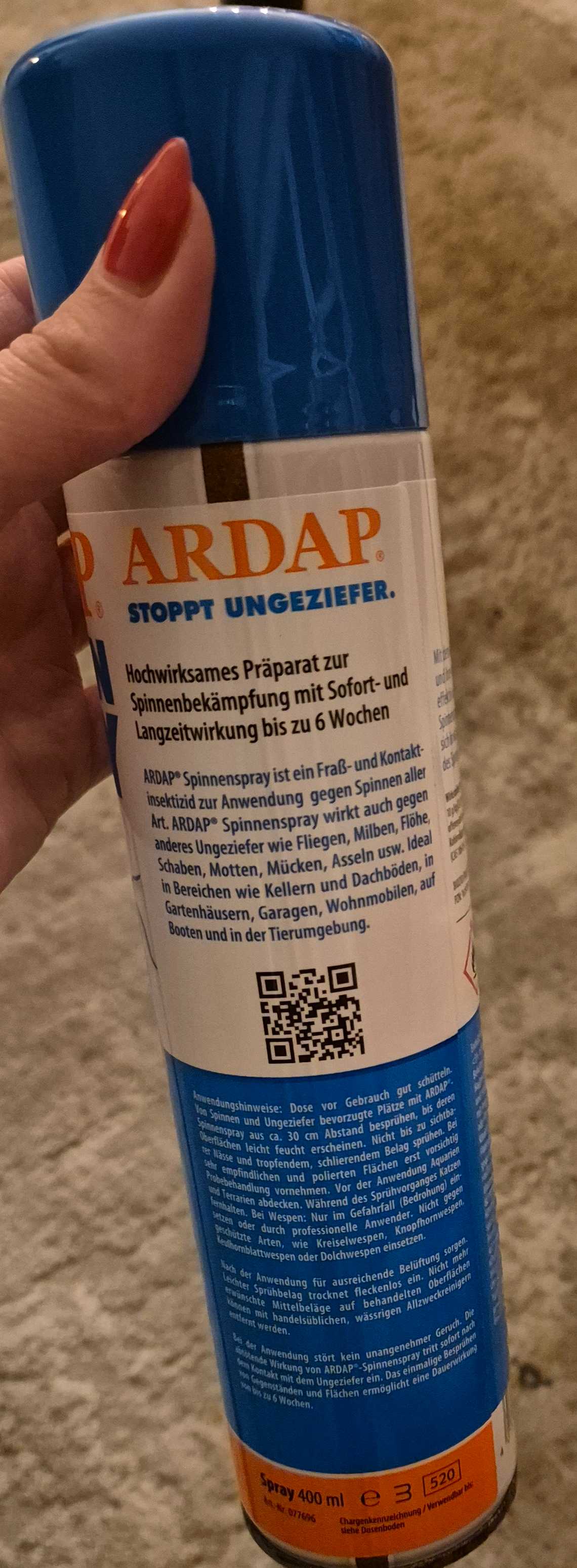 Ungeziefer Spray
