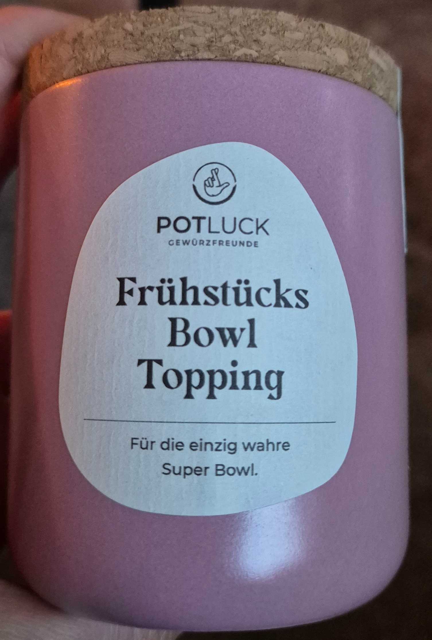 Frühstücks Bowl Topping