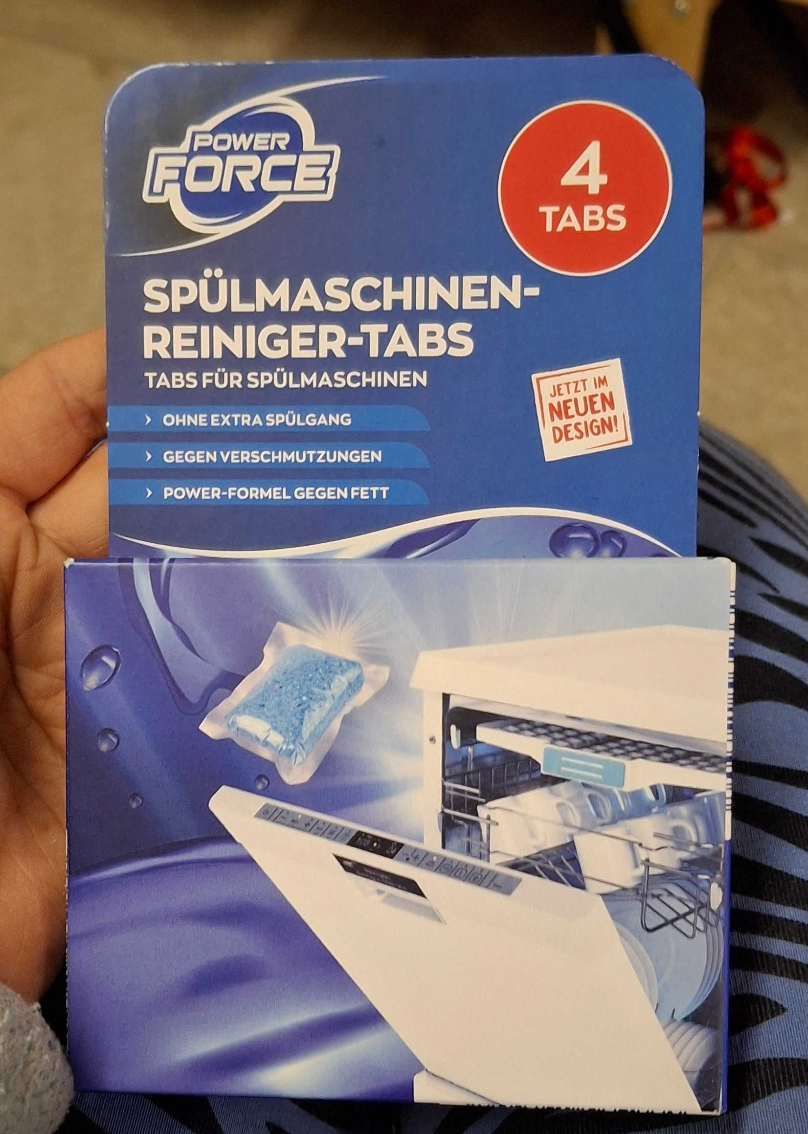 Spülmaschinemreiniger Tabs