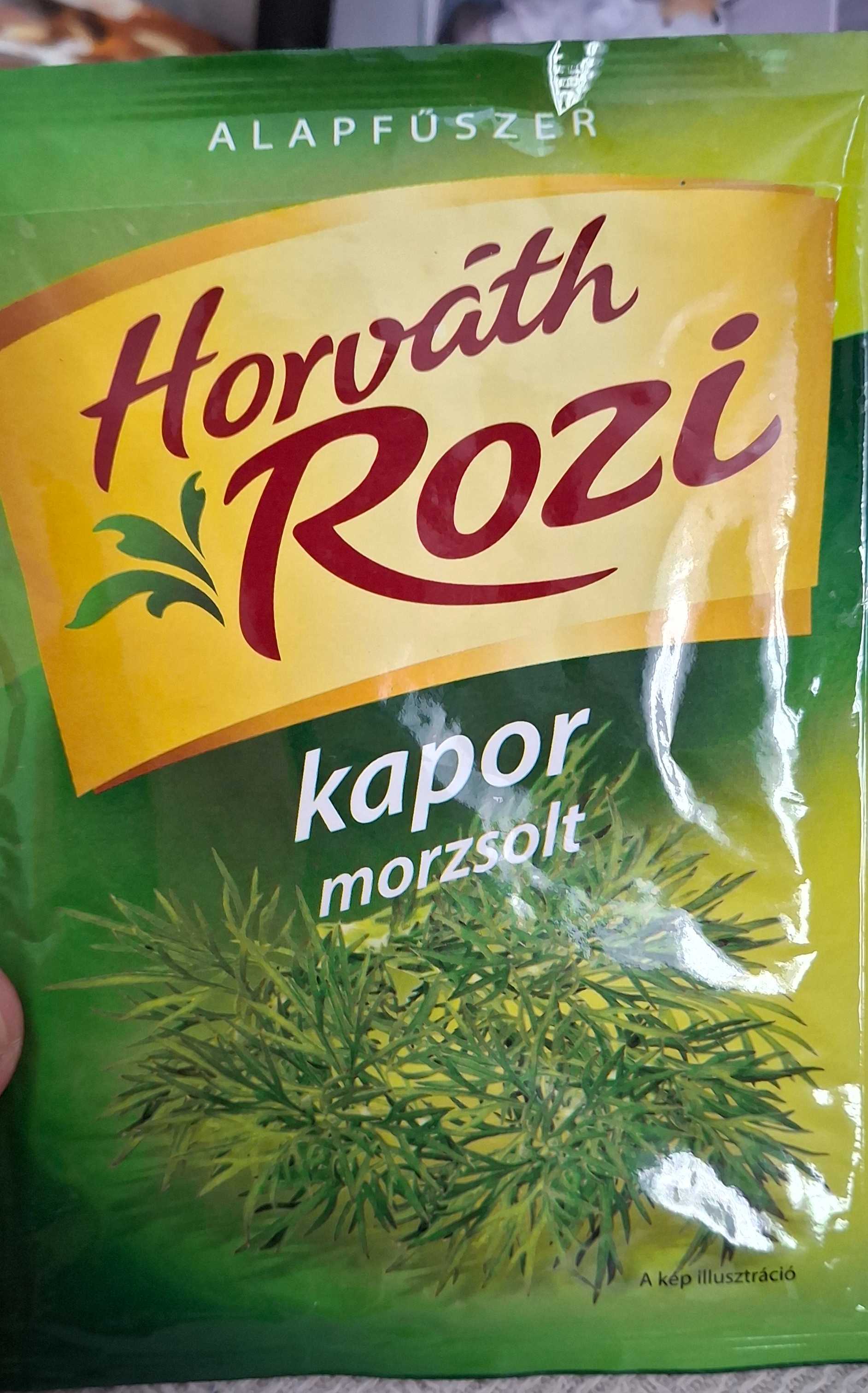 Morzsolt kapor