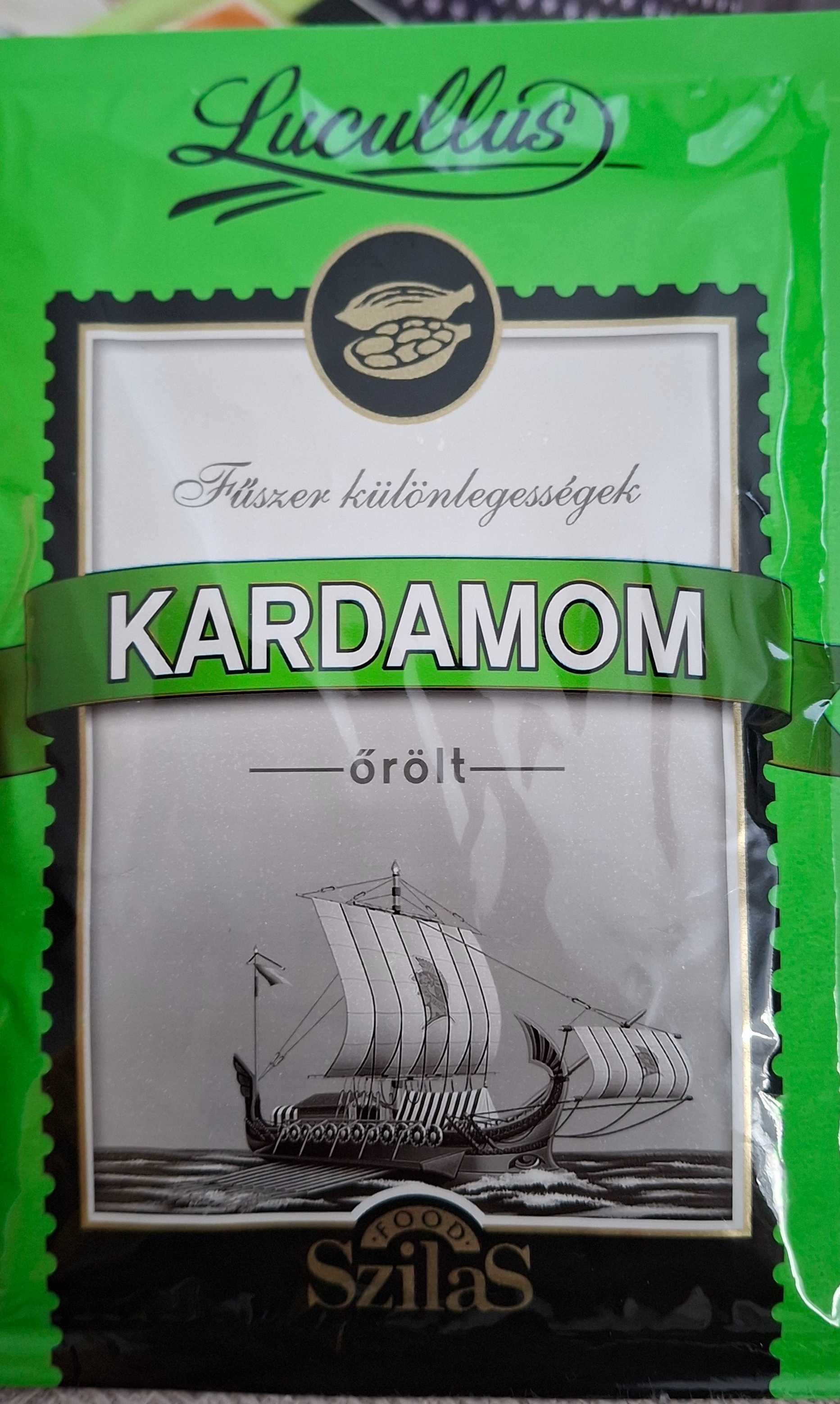 Őrölt kardamom
