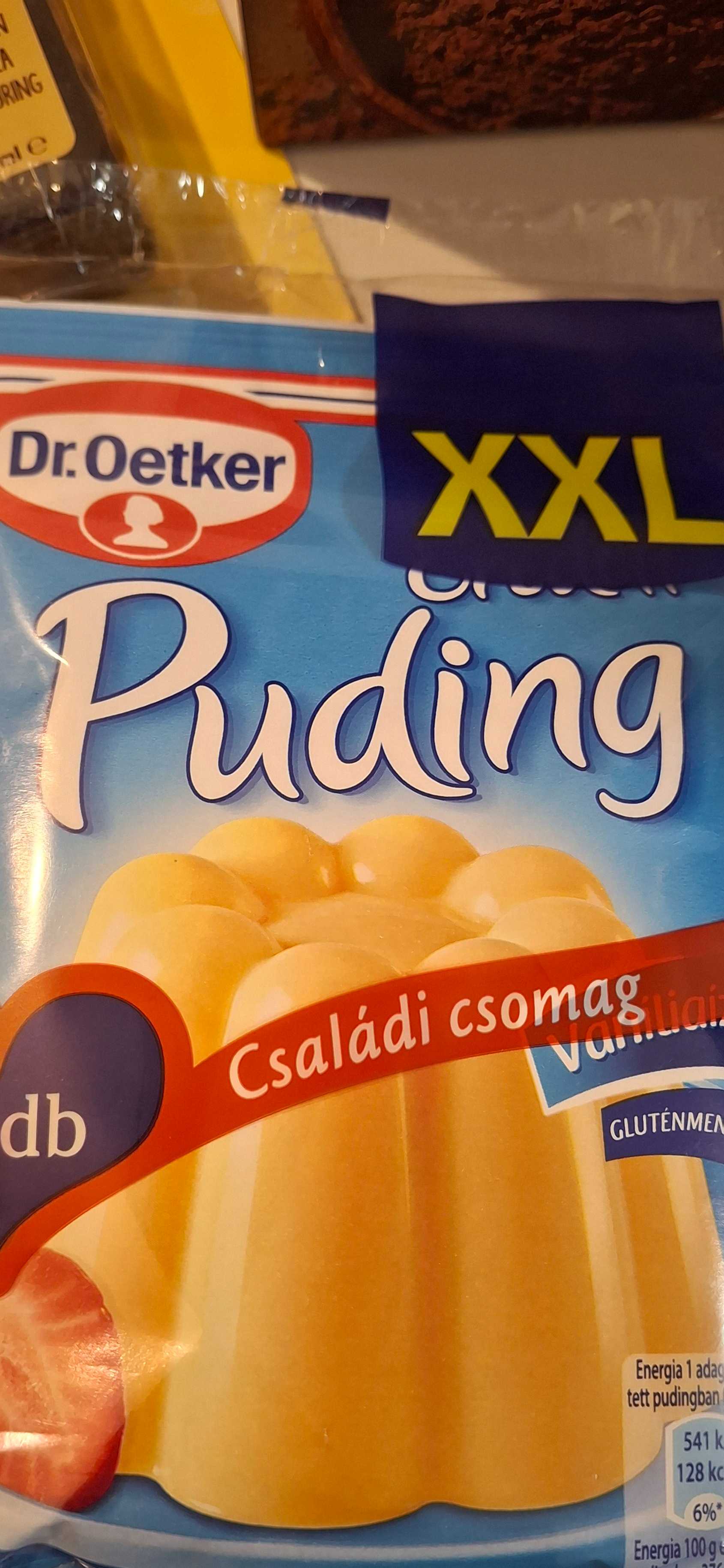 Puding vanília ízű