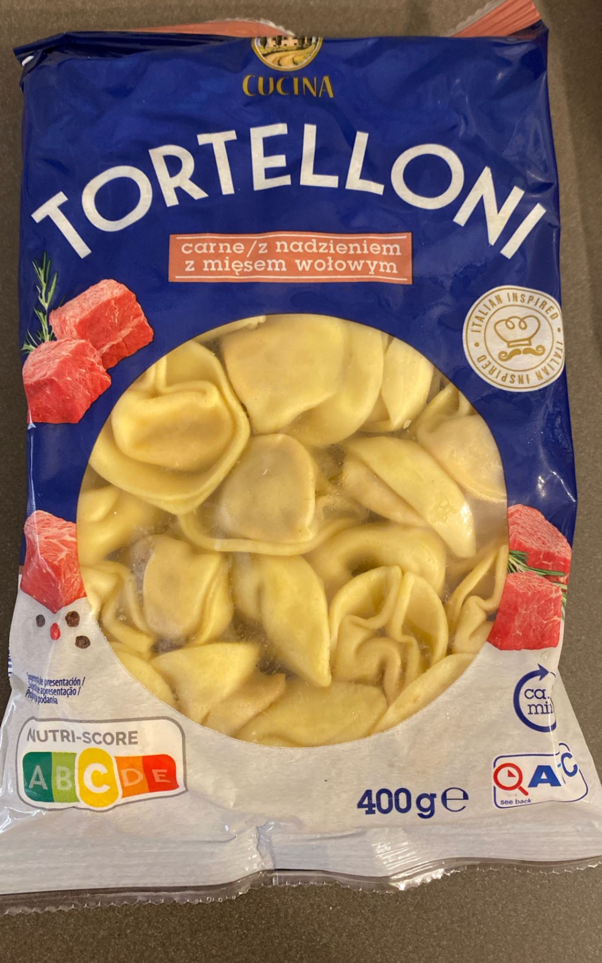 Tortellini Fleischfüllung (Aldi)