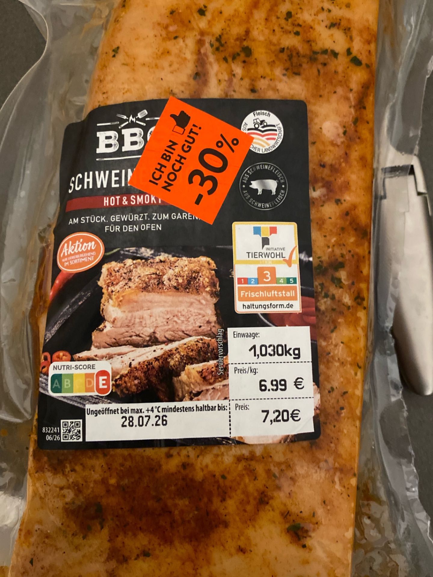 Schweinebauch - Hot & Smokey