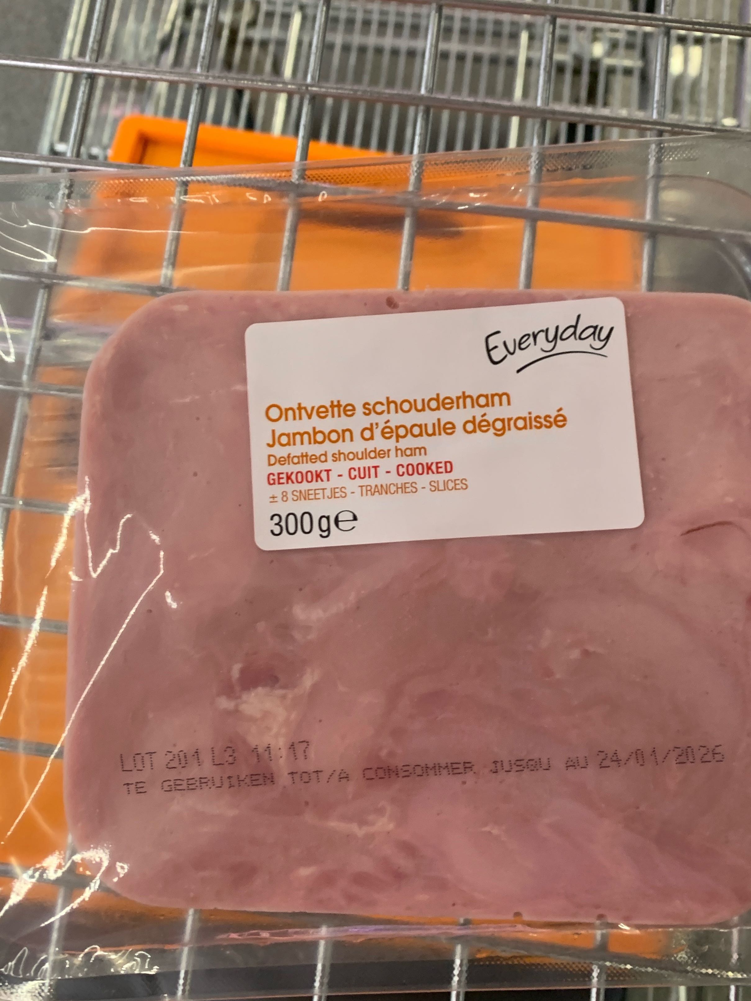 Ontvette schouderham