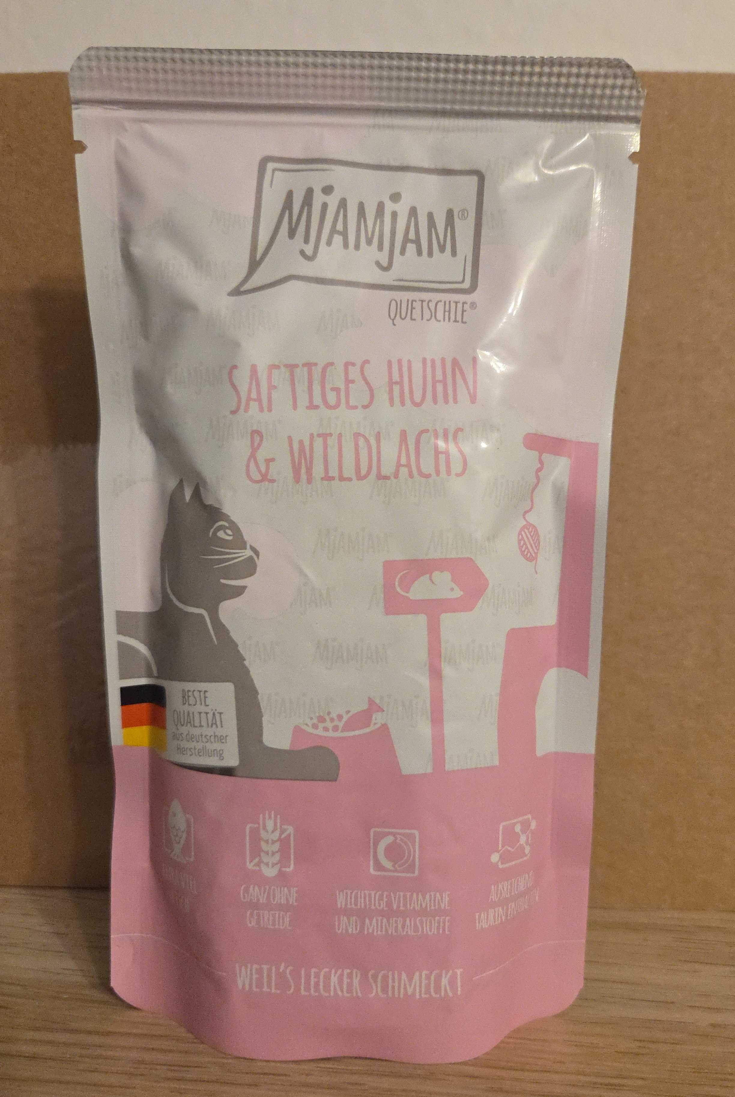 Saftiges Huhn & Wildlachs