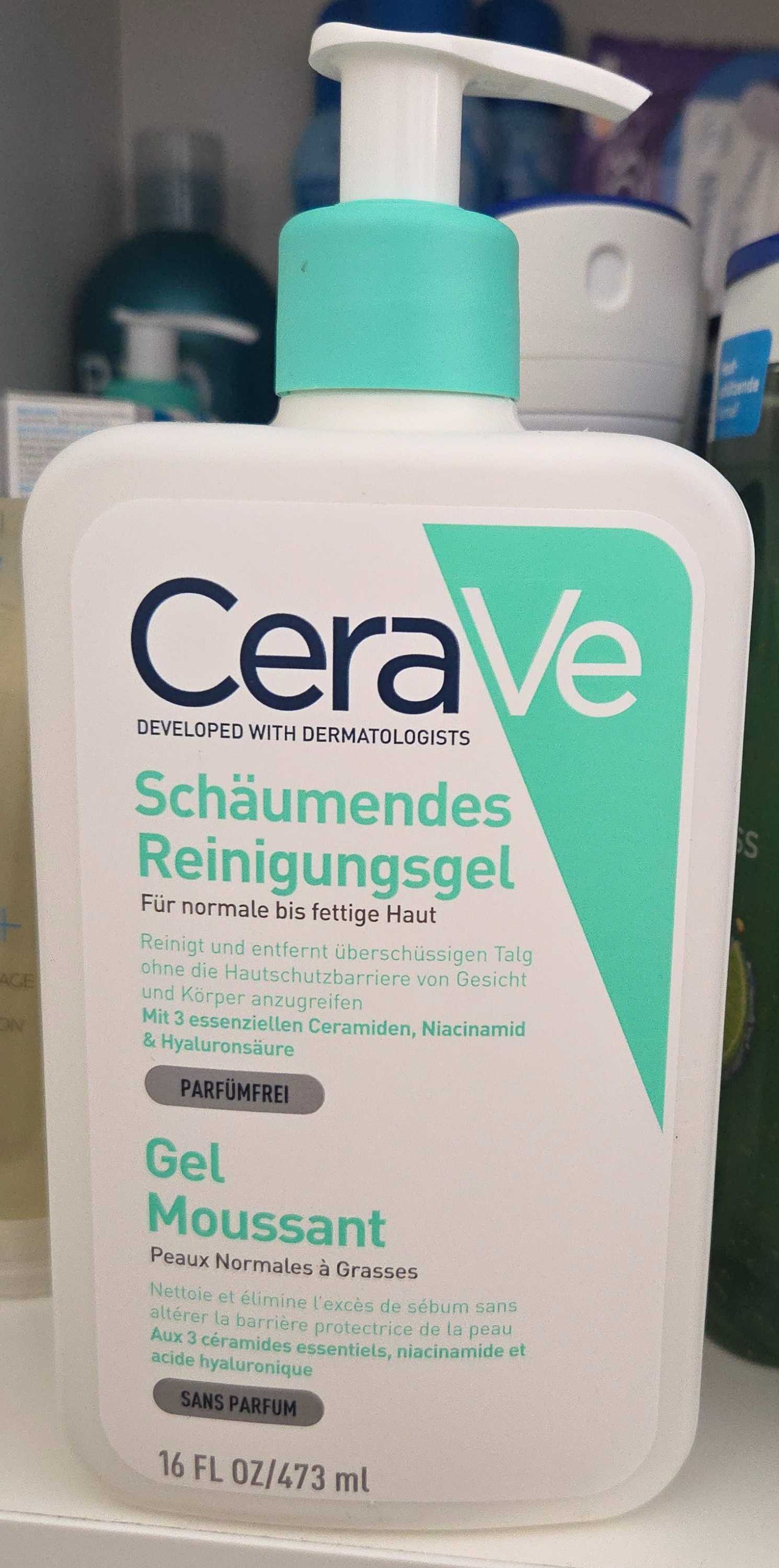 Schäumendes Reinigungsgel